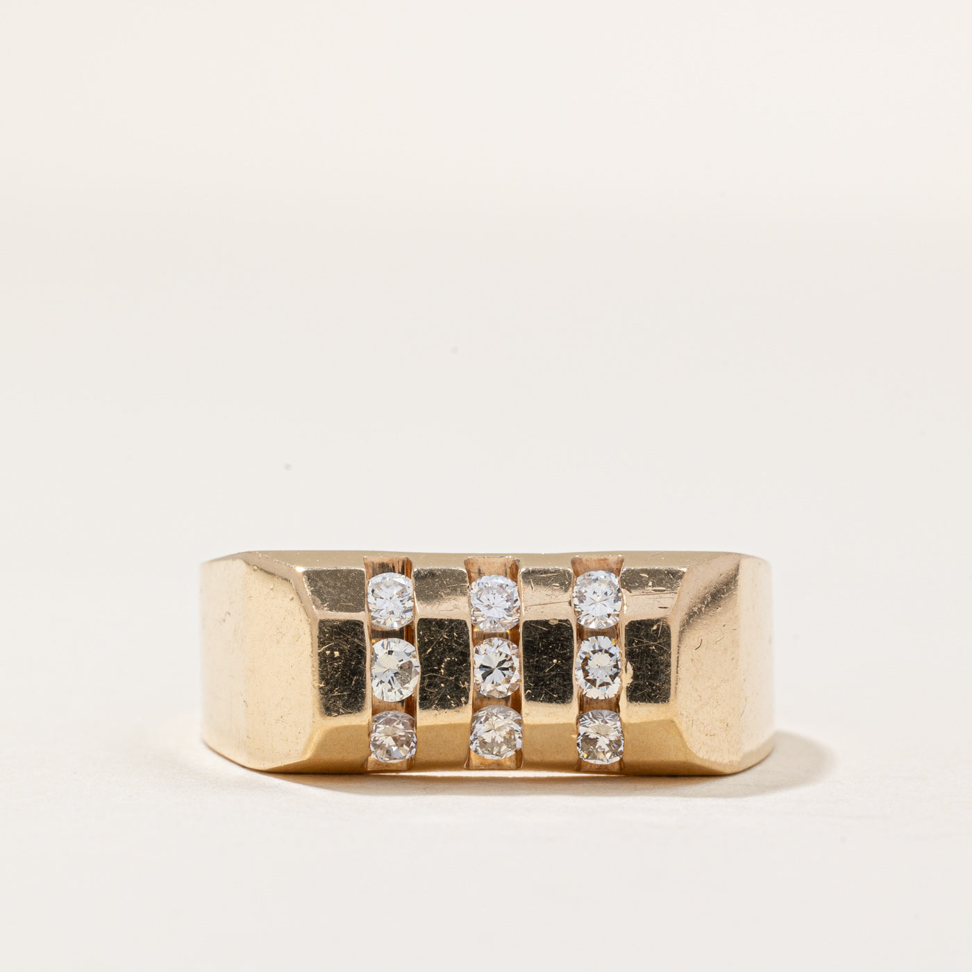 Channel Set Diamond Ring | 0.46ctw | SZ 11.25 |