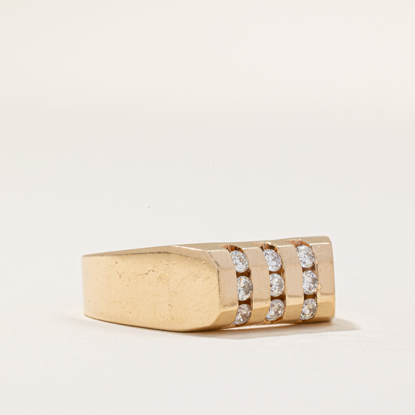 Channel Set Diamond Ring | 0.46ctw | SZ 11.25 |