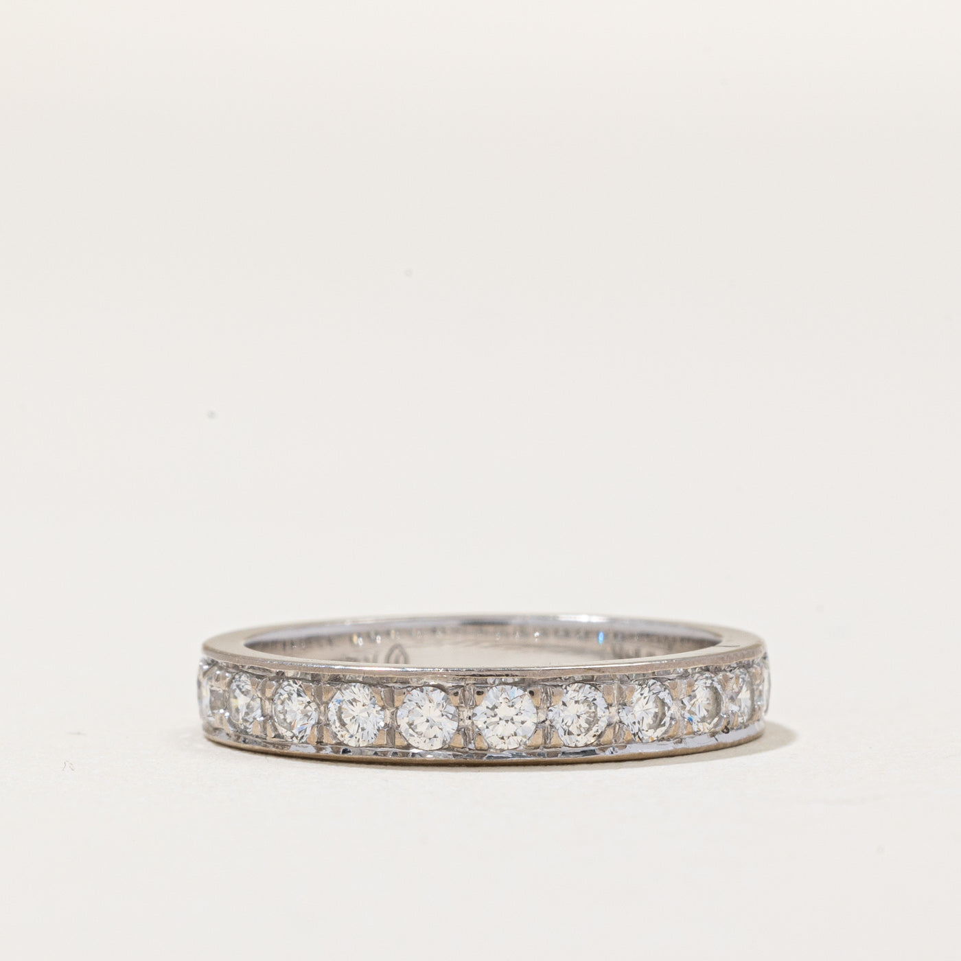 Diamond Semi Eternity Ring | 0.49ctw | SZ 5 |