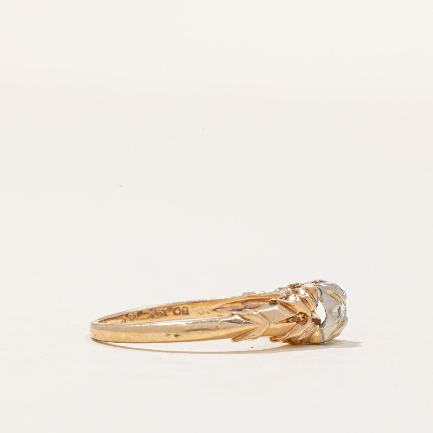 Bague Illusion Ste Diamant | 0,07 ct | Taille 6 |