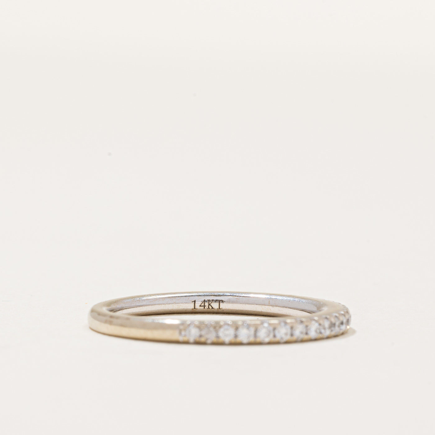 'Vera Wang' Diamond Half Eternity Ring | 0.23ctw | SZ 6.25 |