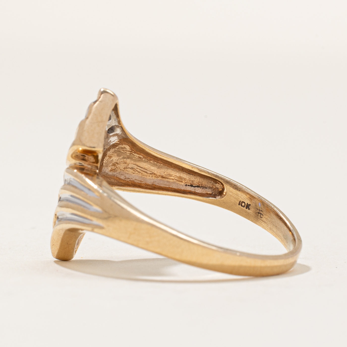 Diamond Waterfall Ring | 0.24ctw | SZ 8.75 |