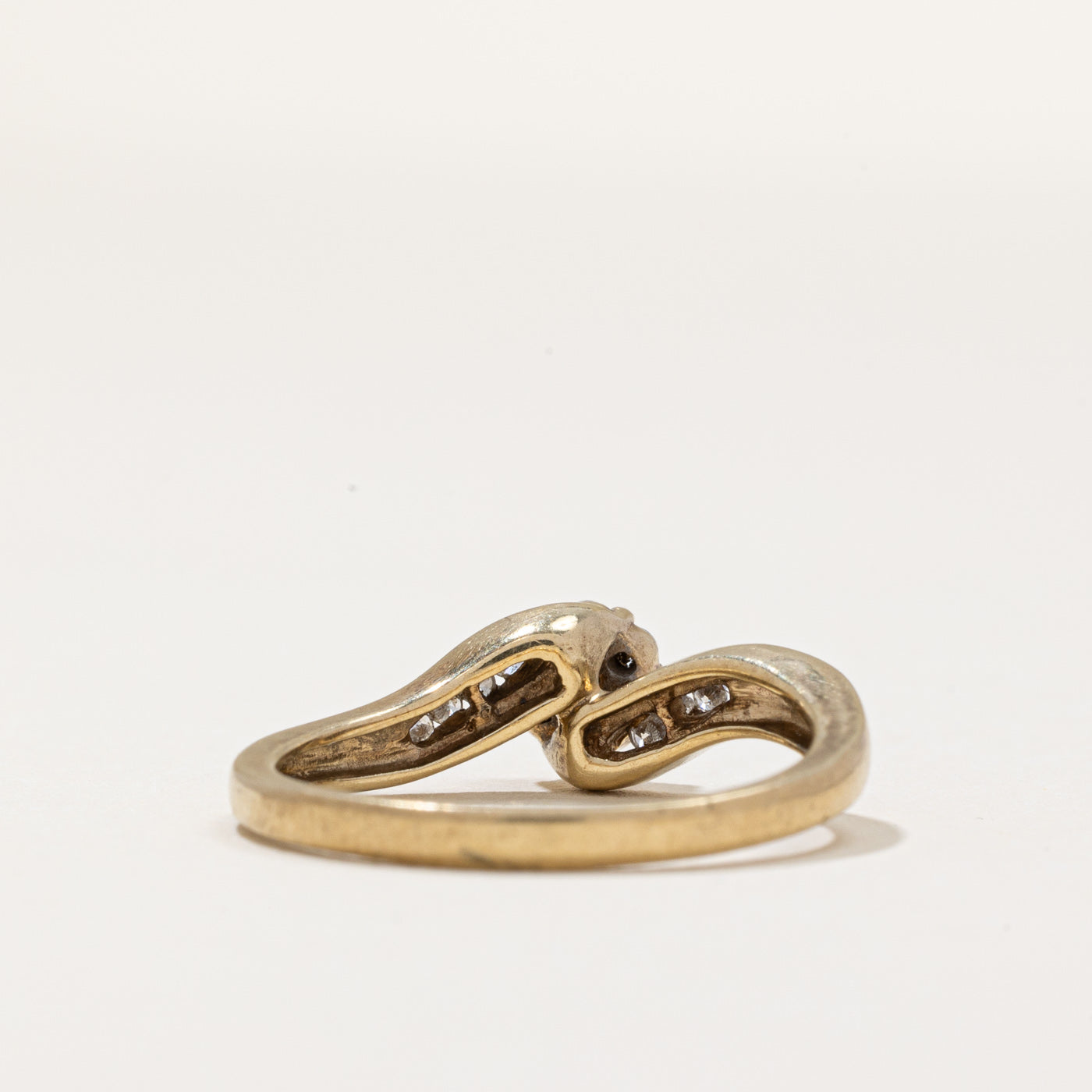 Diamond Bypass Ring | 0.27ctw | SZ 7.25 |