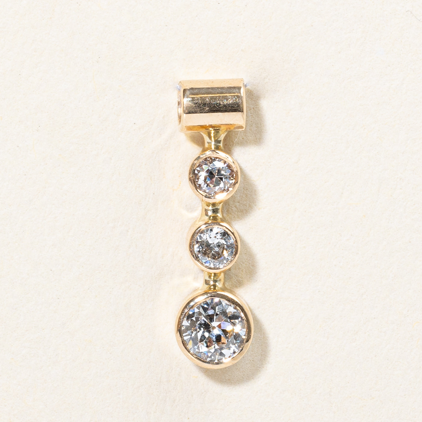 Old European Cut Diamond Pendant | 0.30ctw |