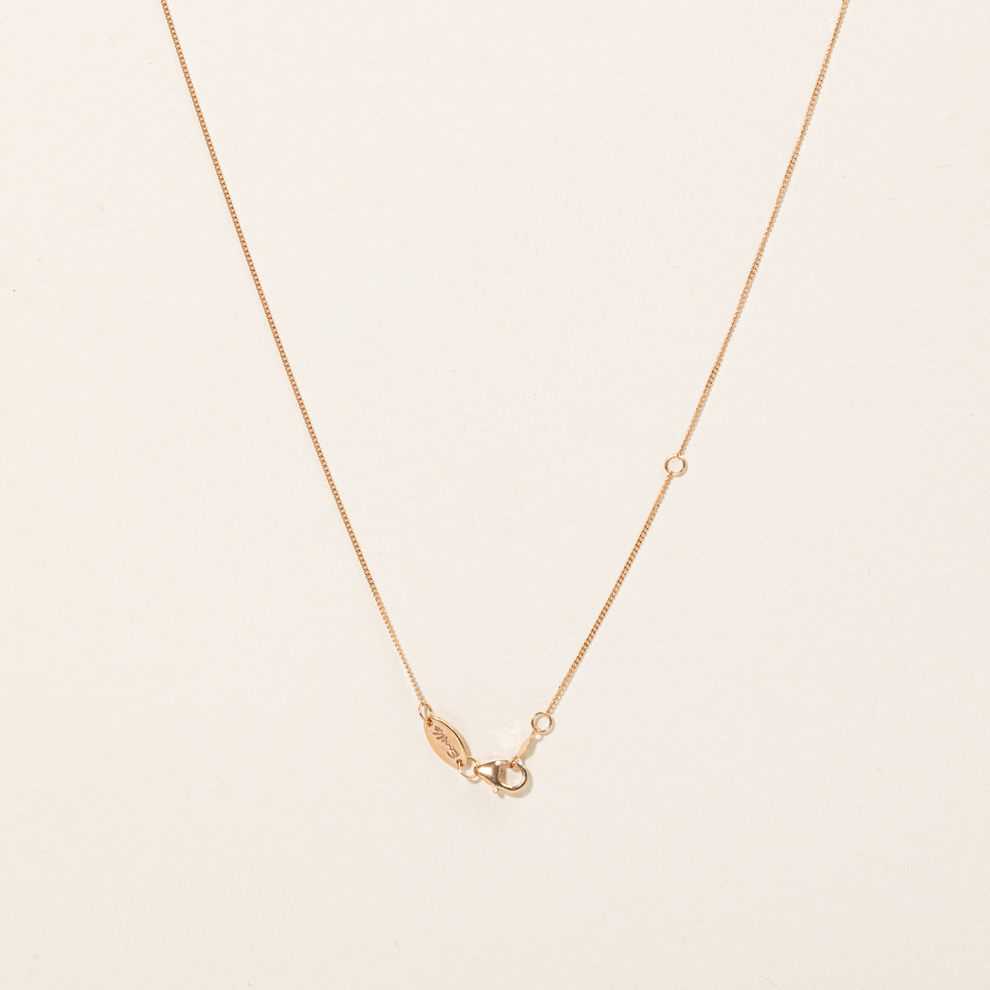 Diamond Pendant Necklace | 0.25ctw | 19" |