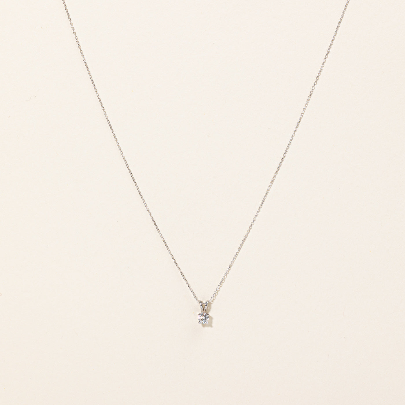 Diamond Pendant & Necklace | 0.20ct | 18" |