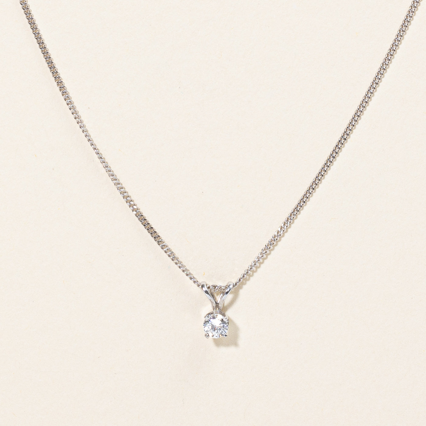 Diamond Pendant & Necklace | 0.22ct | 16" |