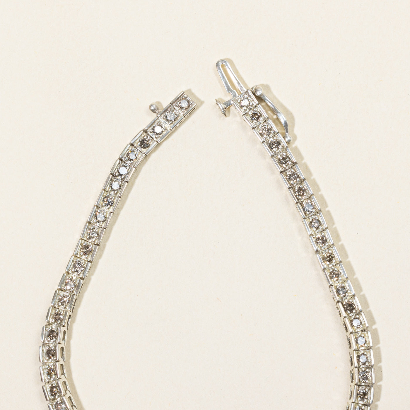 Diamond Tennis Bracelet | 1.55ctw I1/I2 K-M | 7.25" |