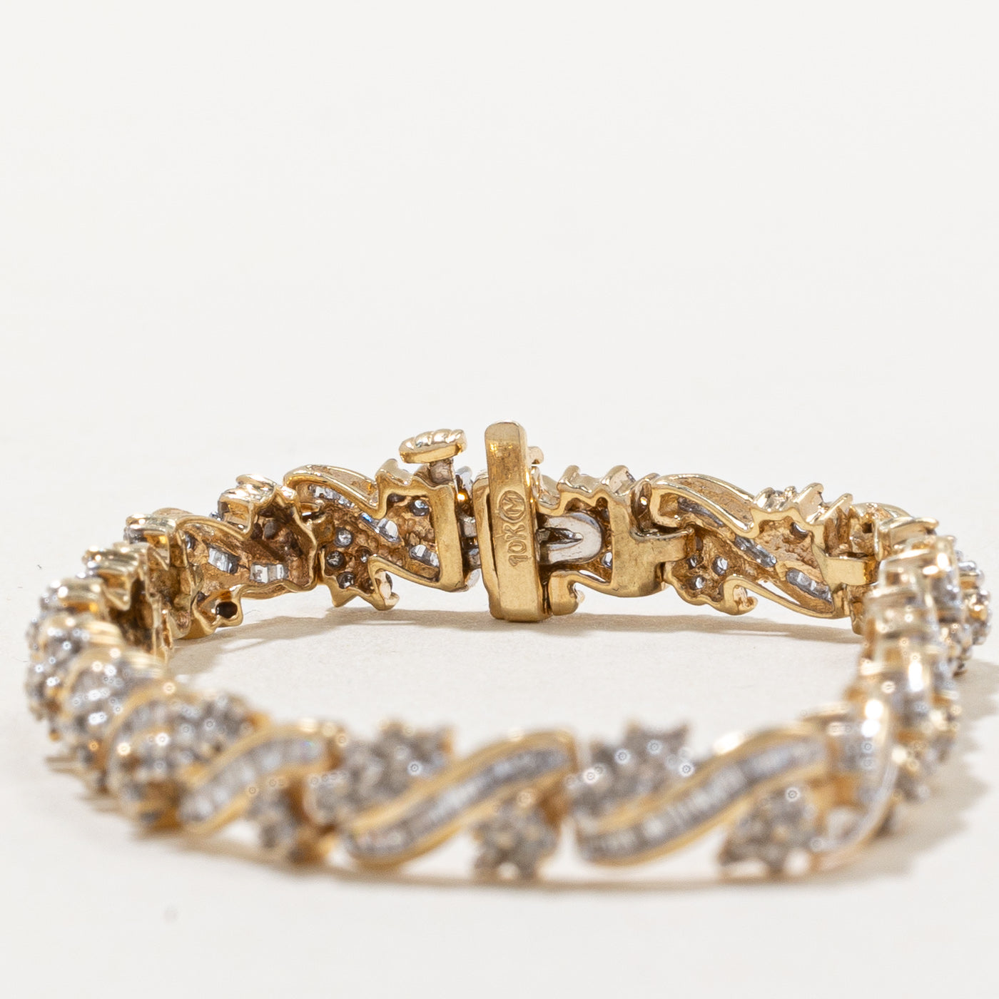 Diamond Cluster Bracelet | 2.50ctw | 6.5" |