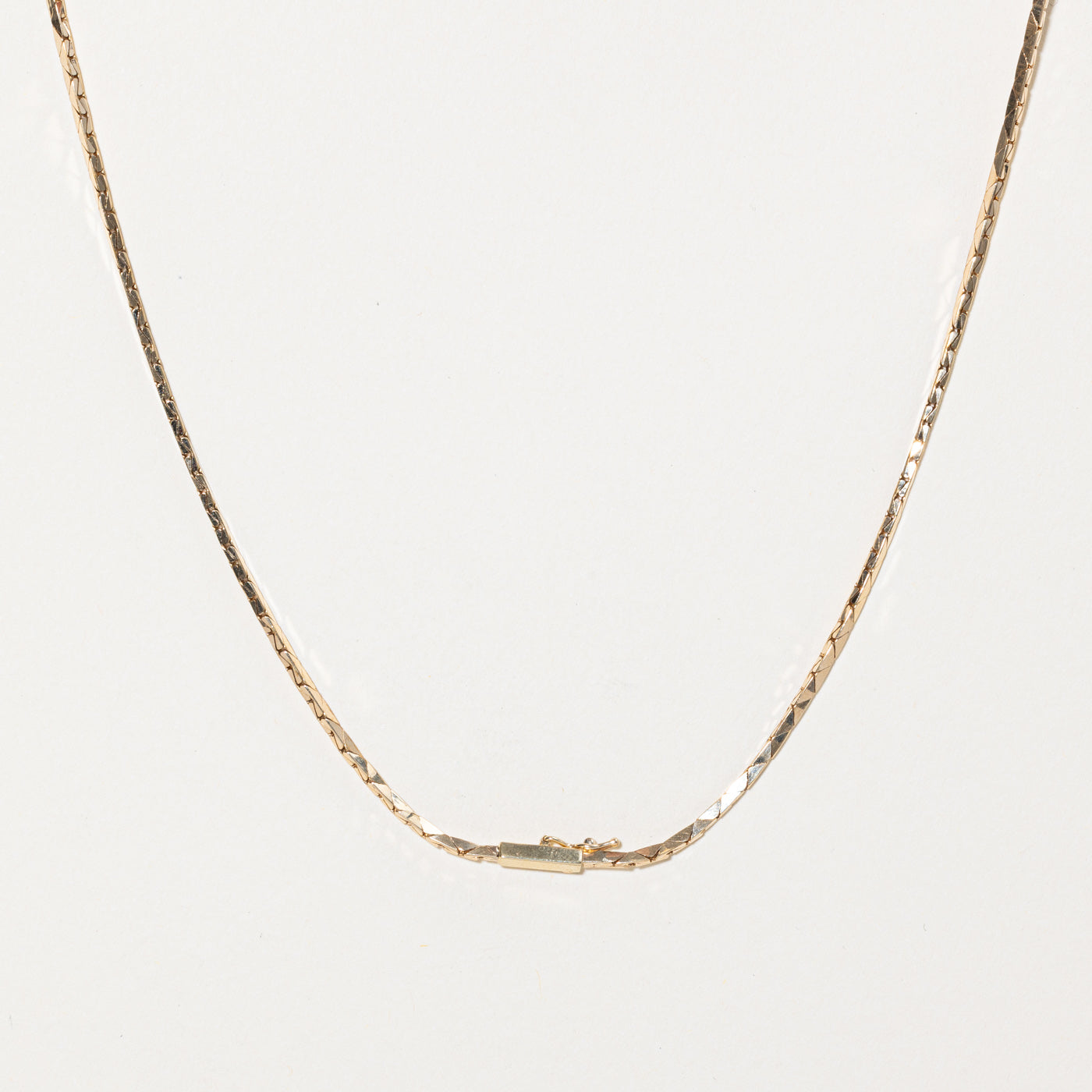 Diamond Bypass Scoop Necklace | 0.28ctw | 17" |