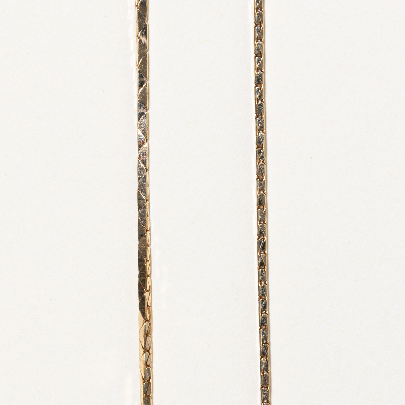 Diamond Bypass Scoop Necklace | 0.28ctw | 17" |