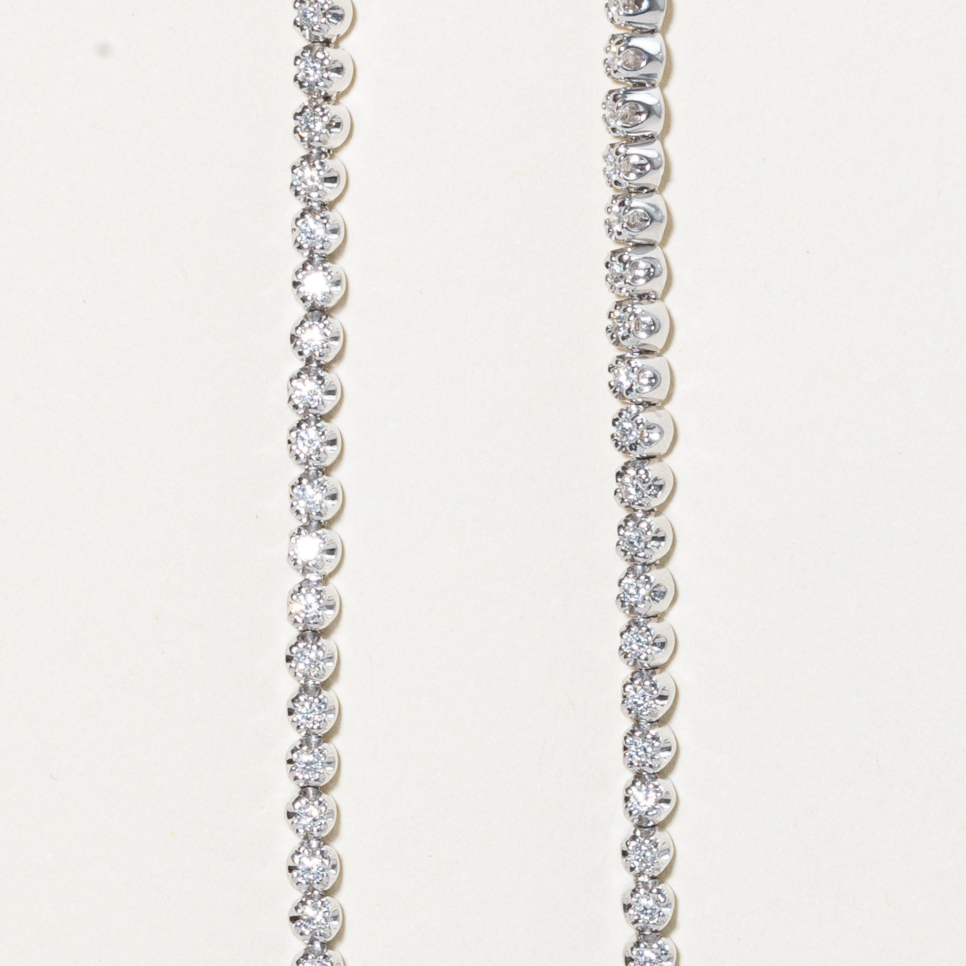 Diamond Tennis Necklace | 5.00ctw | 17" |