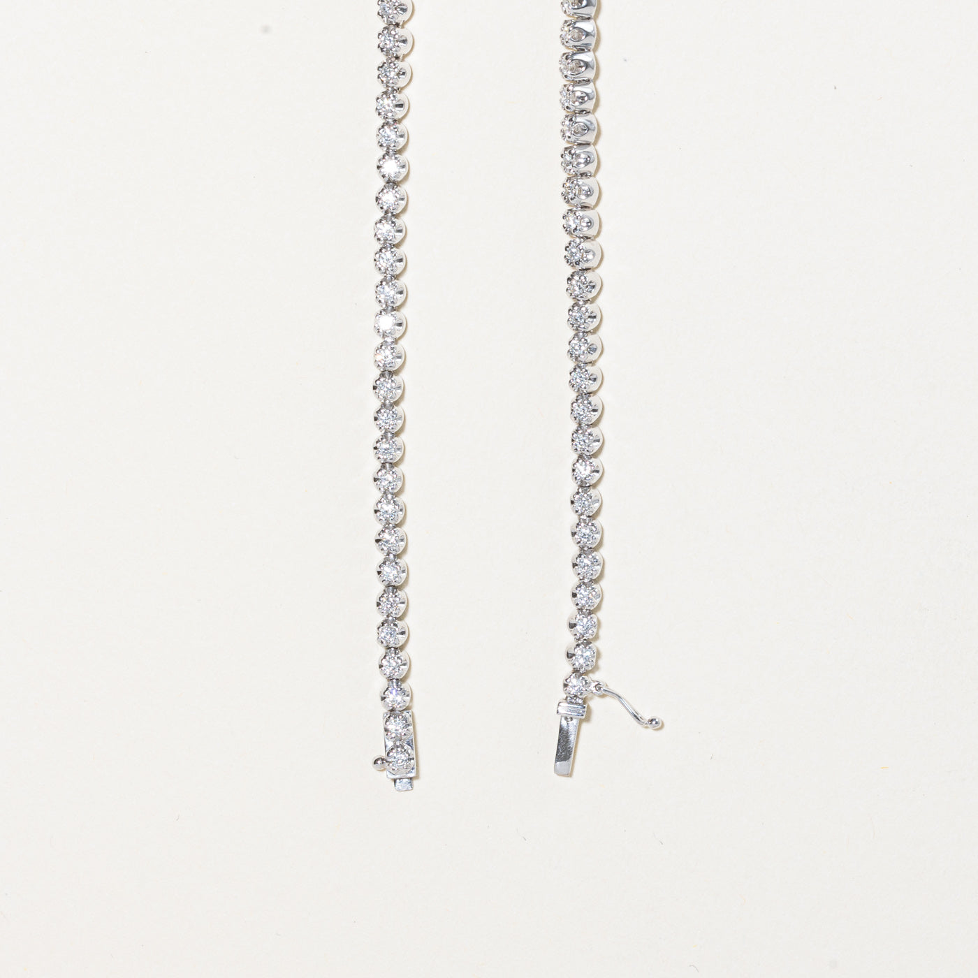 Diamond Tennis Necklace | 5.00ctw | 17" |