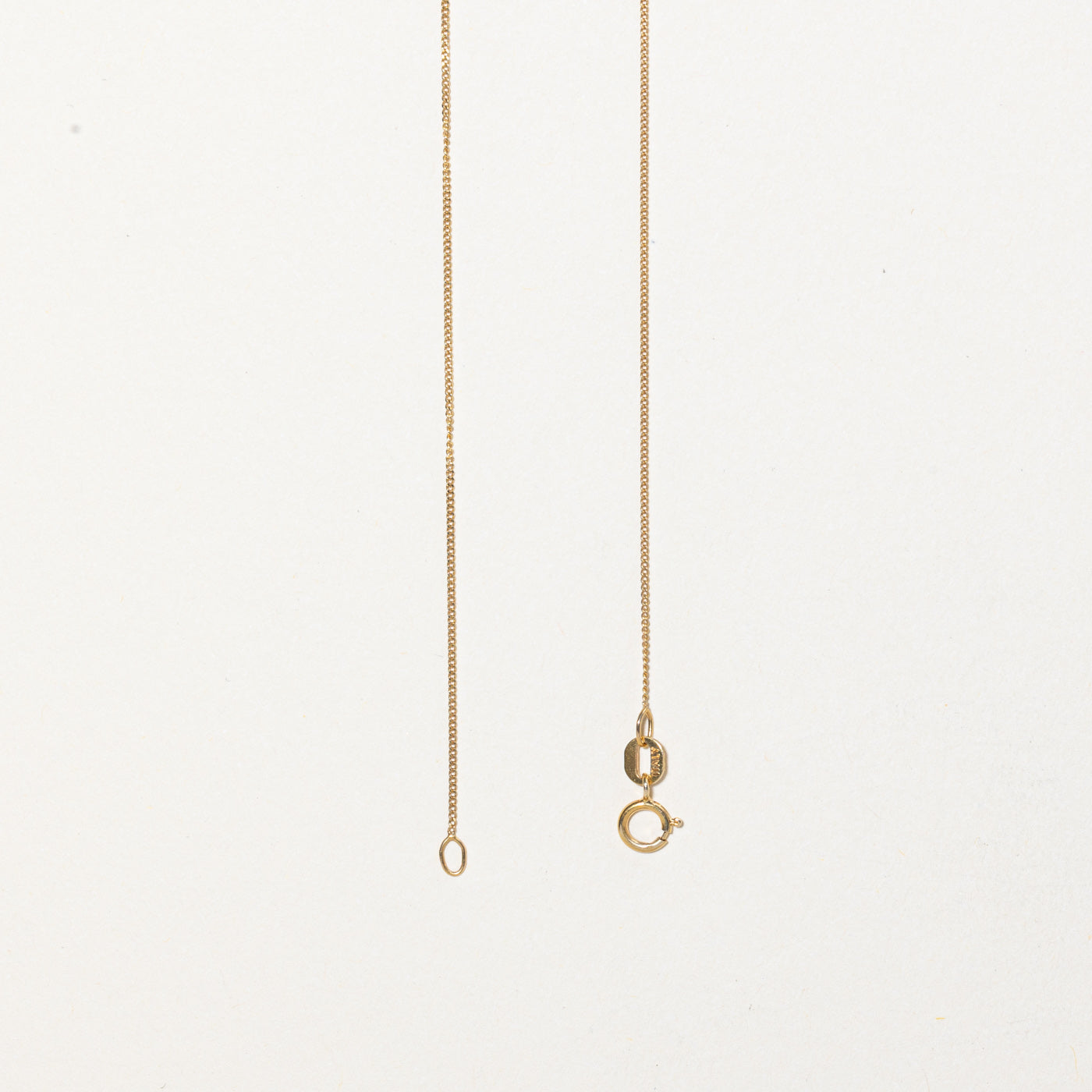 Diamond Pear Shaped Pendant Necklace | 0.10ct | 18" |