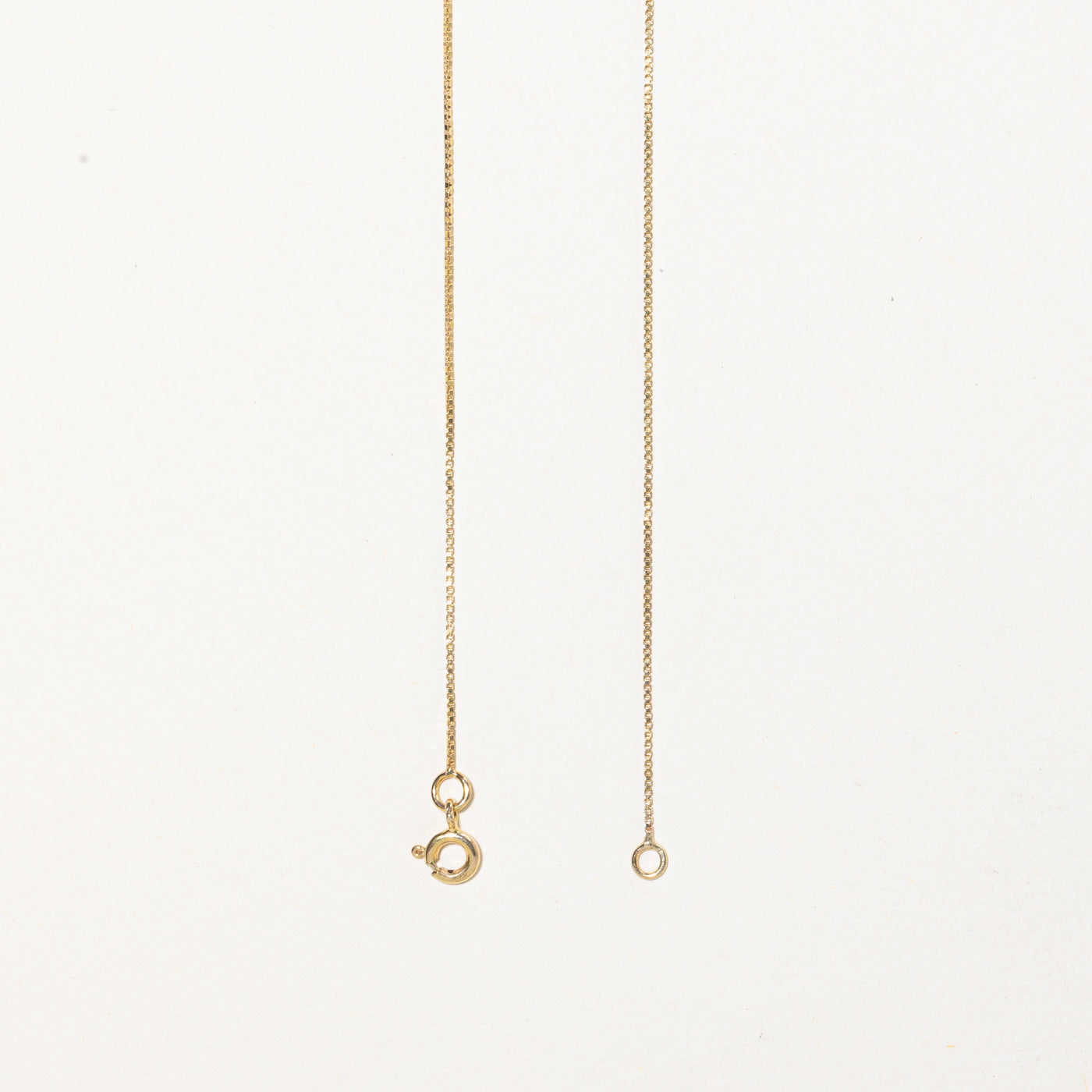 Collier serti clos de diamants | 0,15 ct | 45,7 cm |