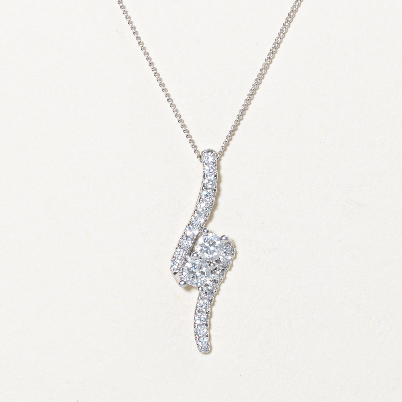 'People's' Ever Us Diamond Pendant Necklace | 0.75ctw | 20" |