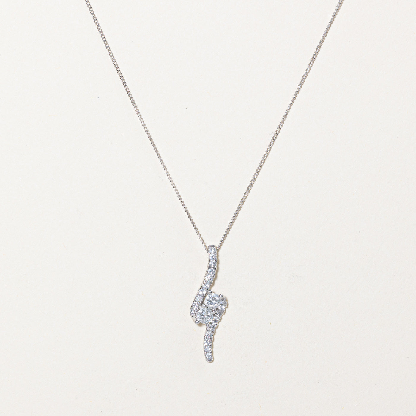 'People's' Ever Us Diamond Pendant Necklace | 0.75ctw | 20" |