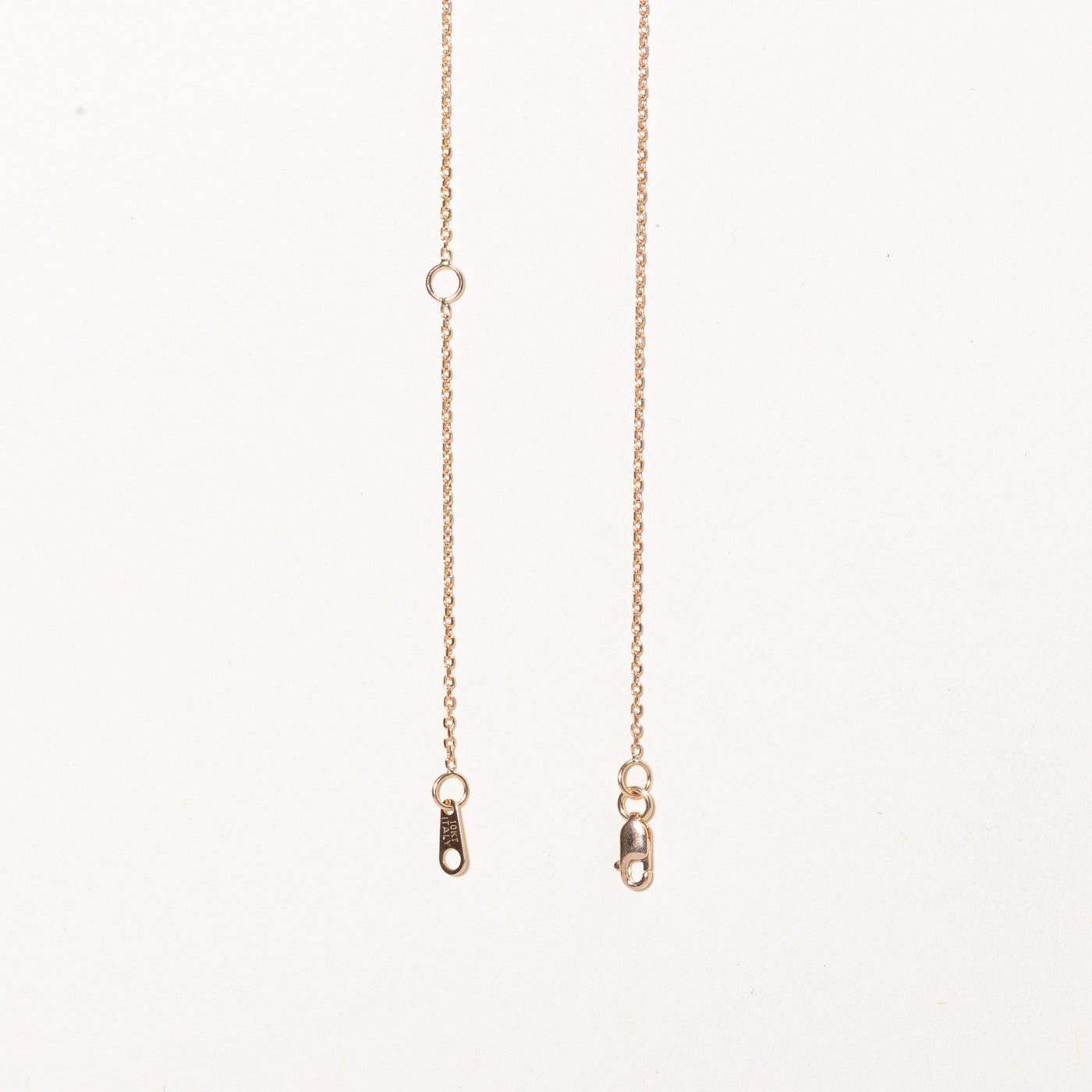 Collier pendentif goutte en diamant | 0,17 ct | 45,7 cm |