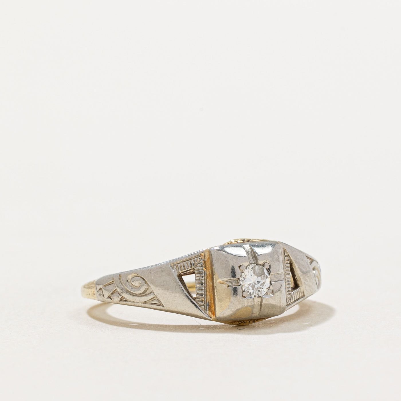 Transitional Cut Diamond Ring | 0.08ct | SZ 5.25 |