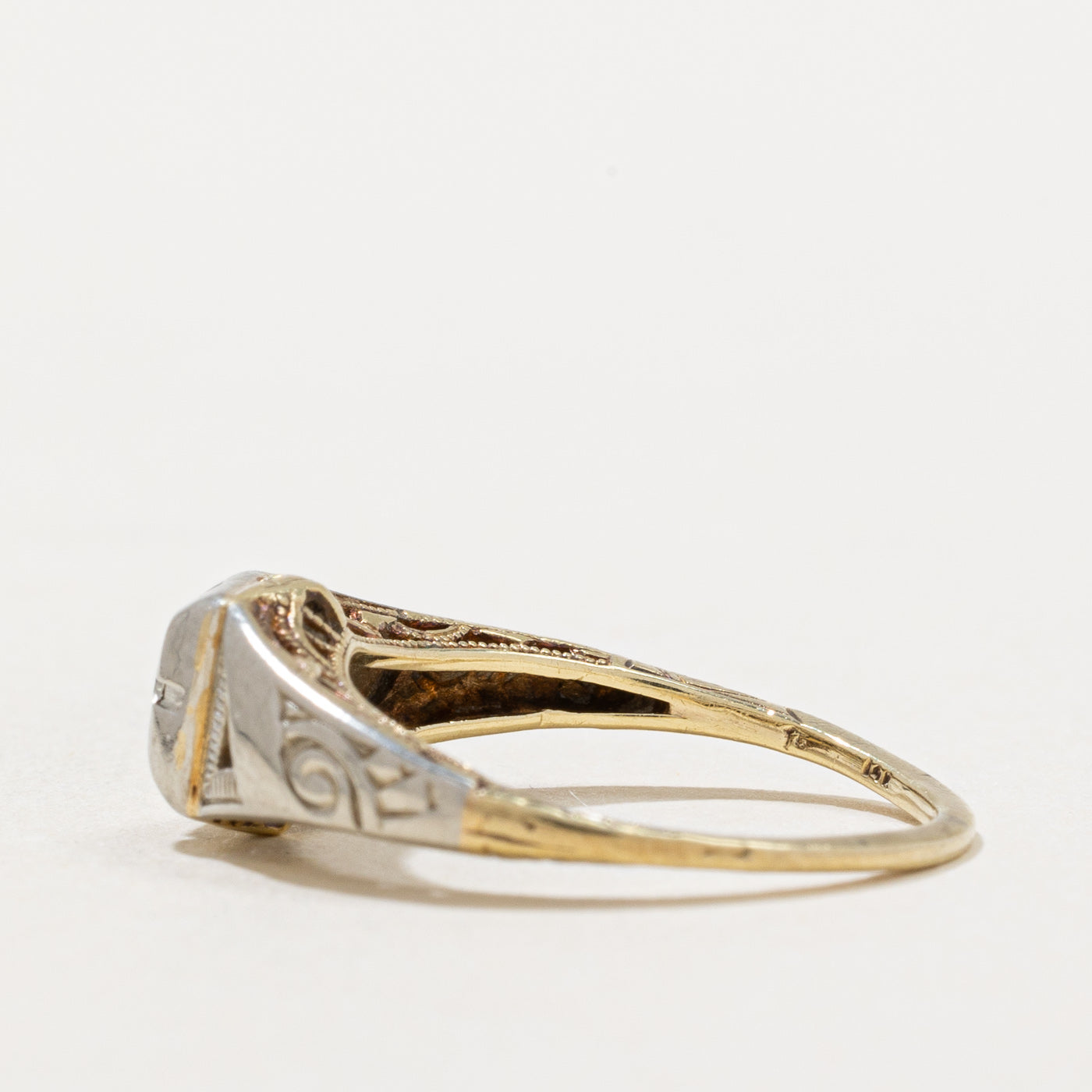 Transitional Cut Diamond Ring | 0.08ct | SZ 5.25 |