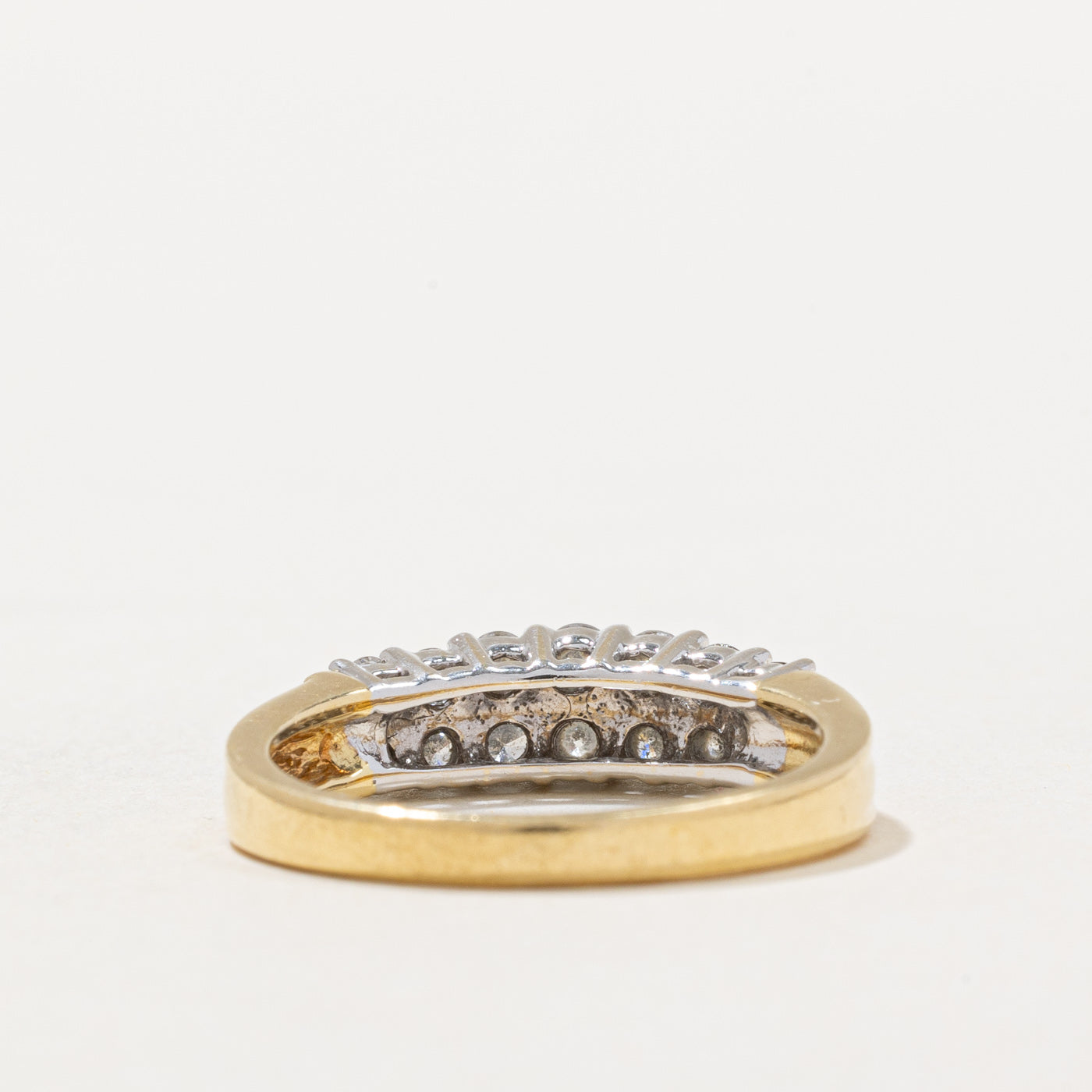 Double Row Diamond Band | 0.56ctw | SZ 6.5 |