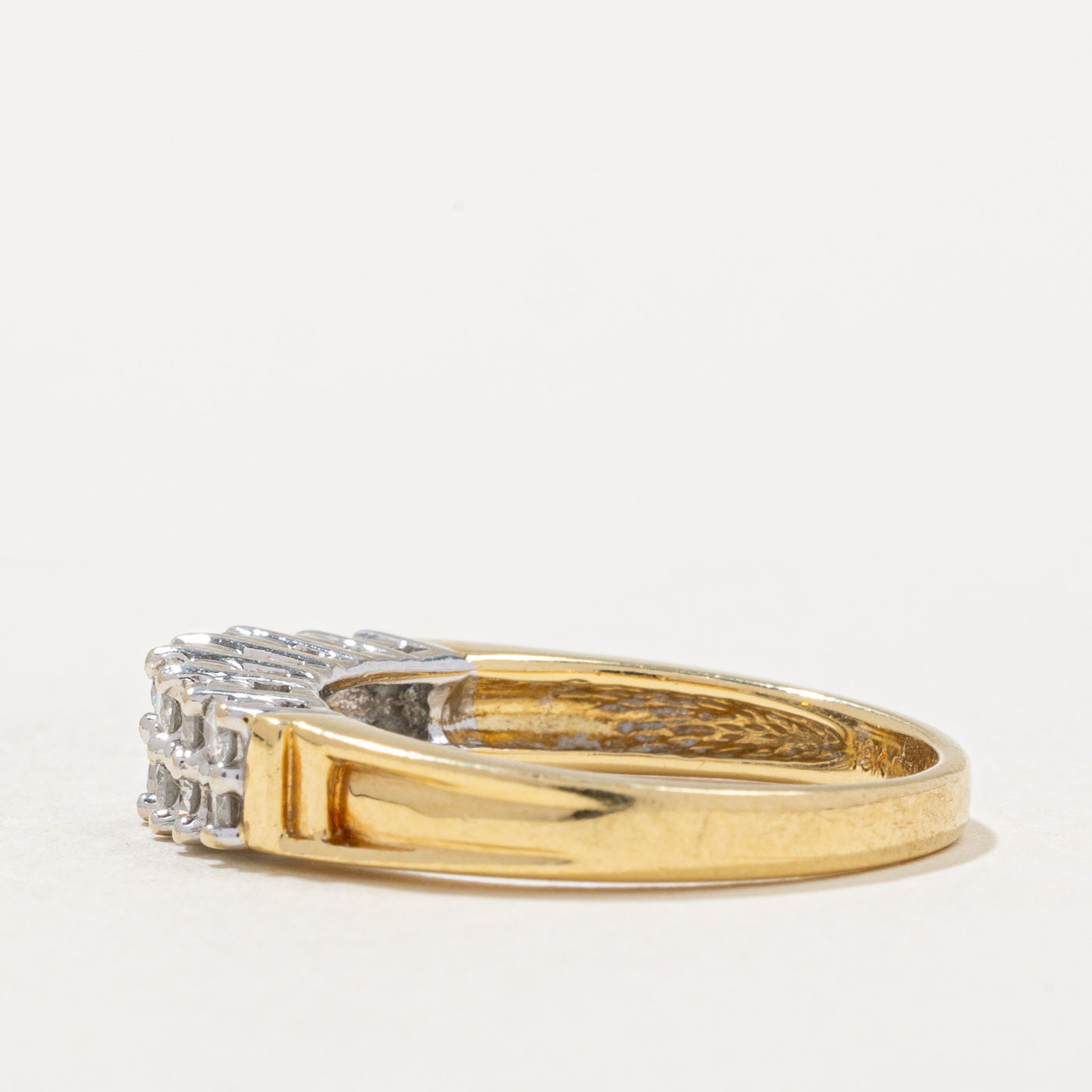 Double Row Diamond Band | 0.56ctw | SZ 6.5 |