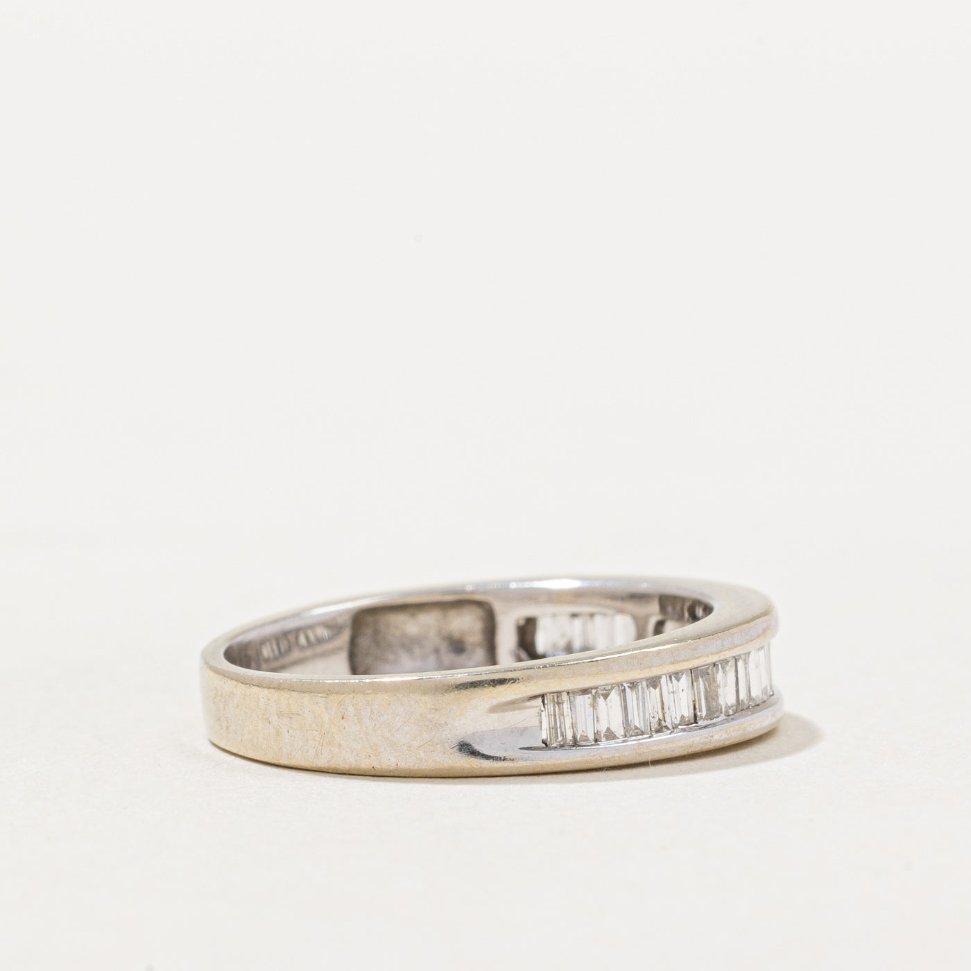 Semi Eternity Baguette Cut Diamond Band | 0.50ctw | SZ 6 |
