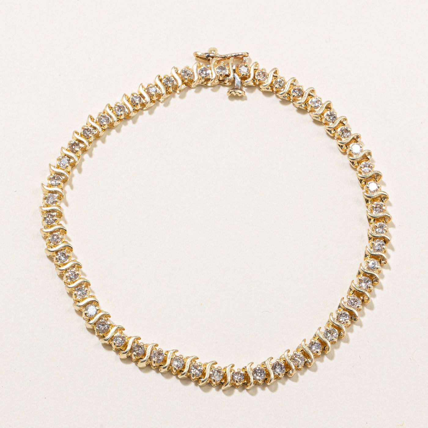 Diamond Tennis Bracelet | 1.25ctw | 7" |
