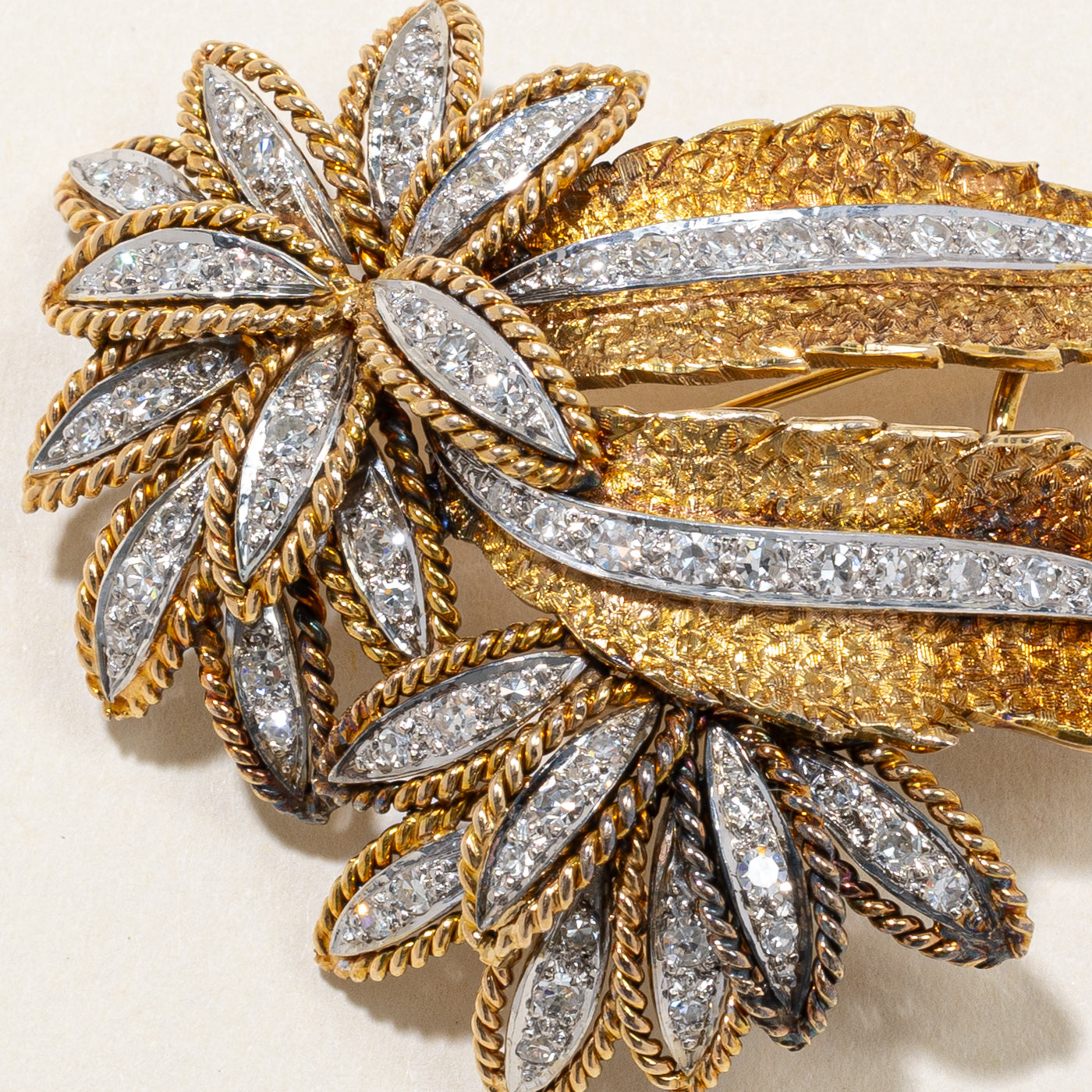 Diamond Ornate Brooch | 1.50ctw |