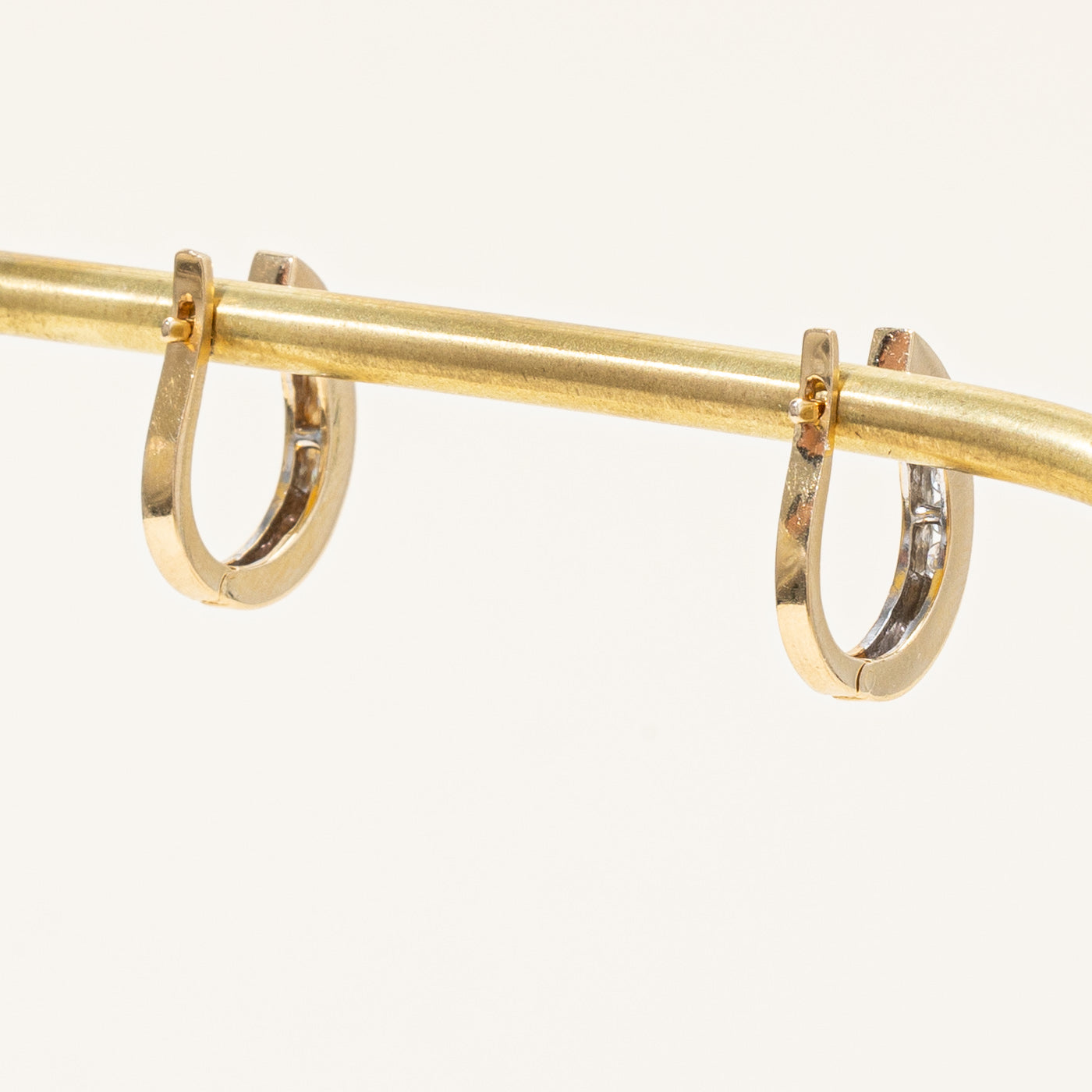 Diamond Huggie Earrings | 0.24ctw |