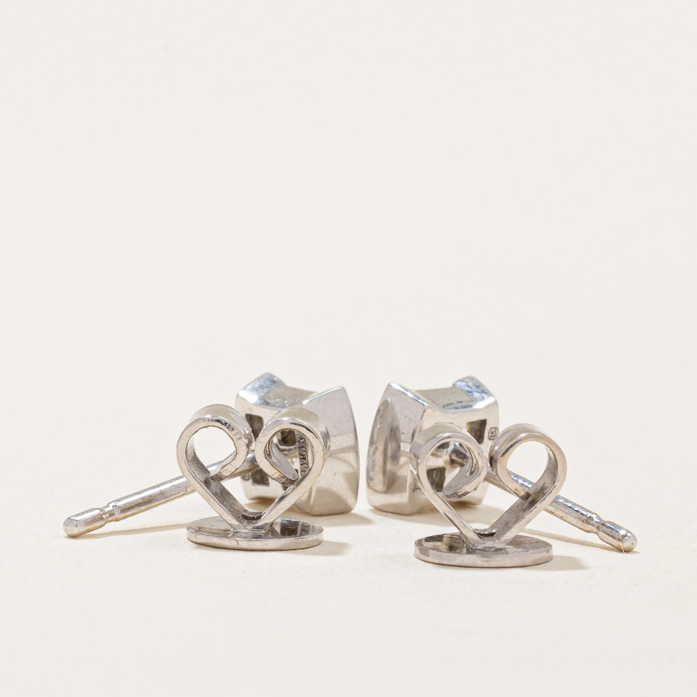 Princess Cut Diamond Stud Earrings | 0.40ctw |