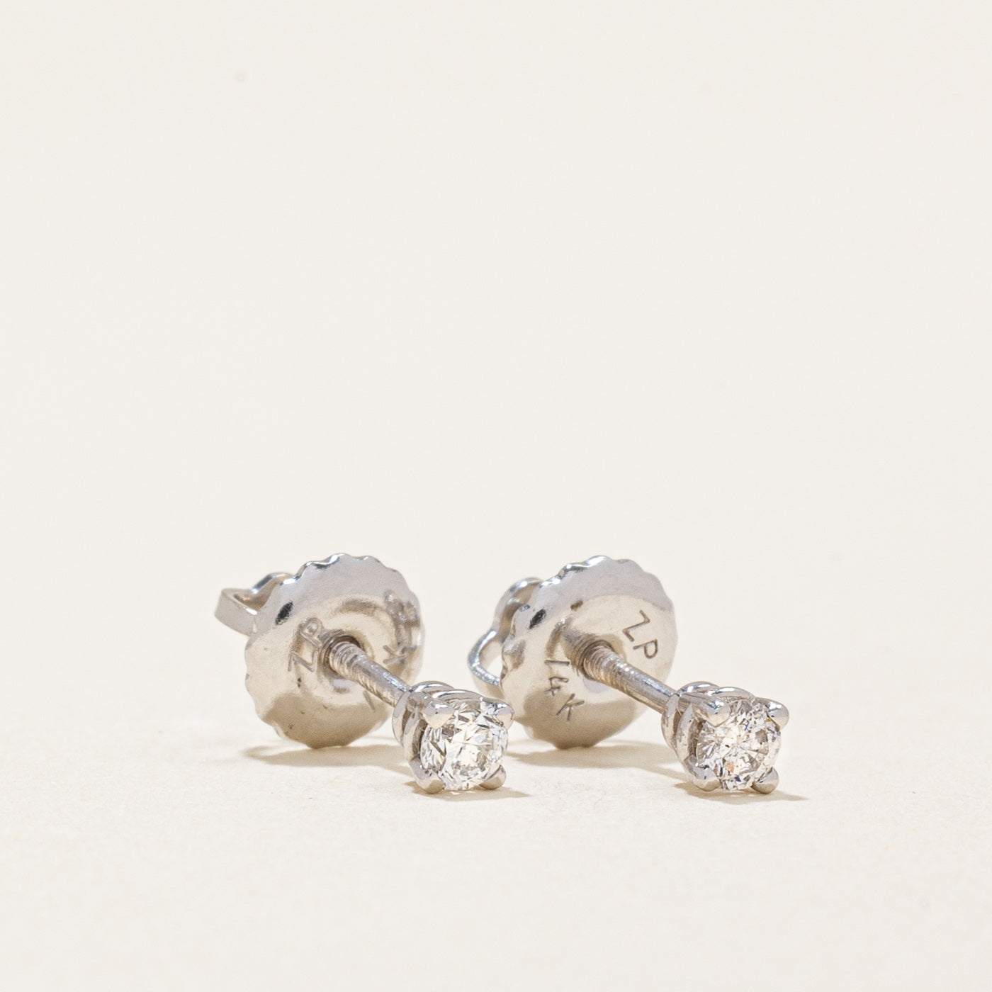 Diamond Stud Earrings | 0.11ctw |