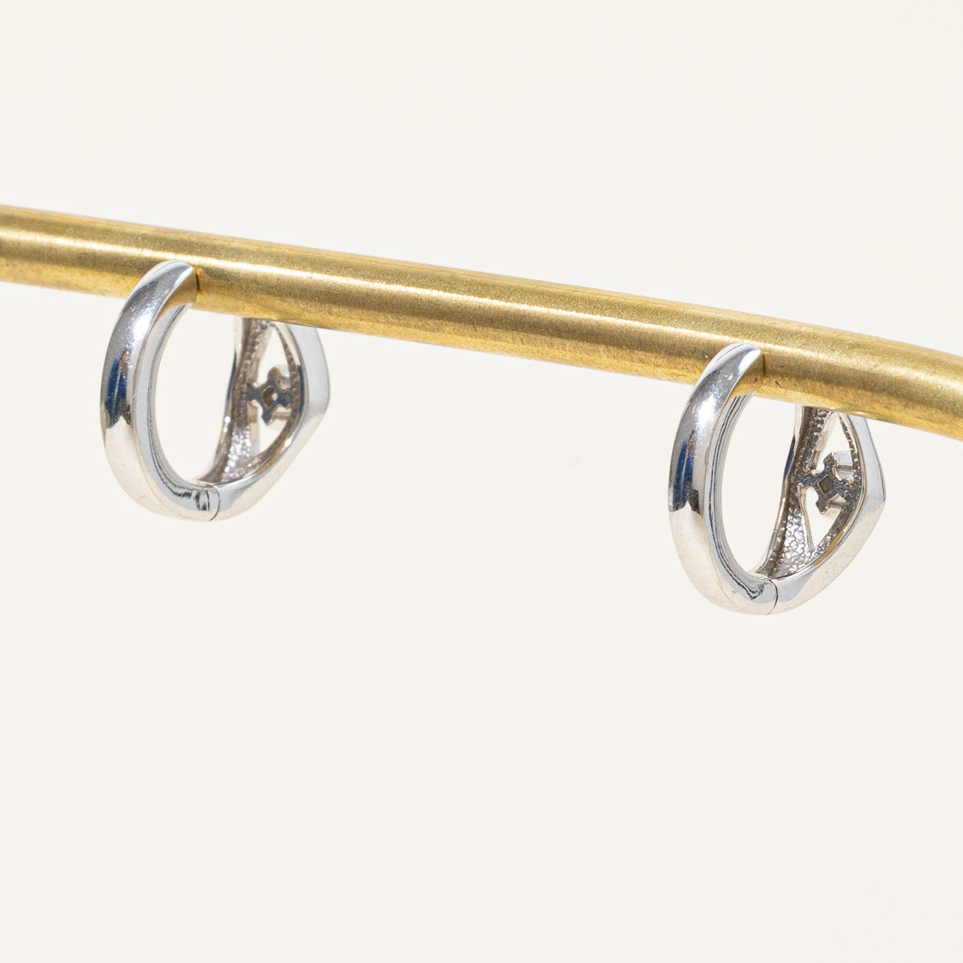 Canadian Diamond Huggie Earrings | 0.08ctw |