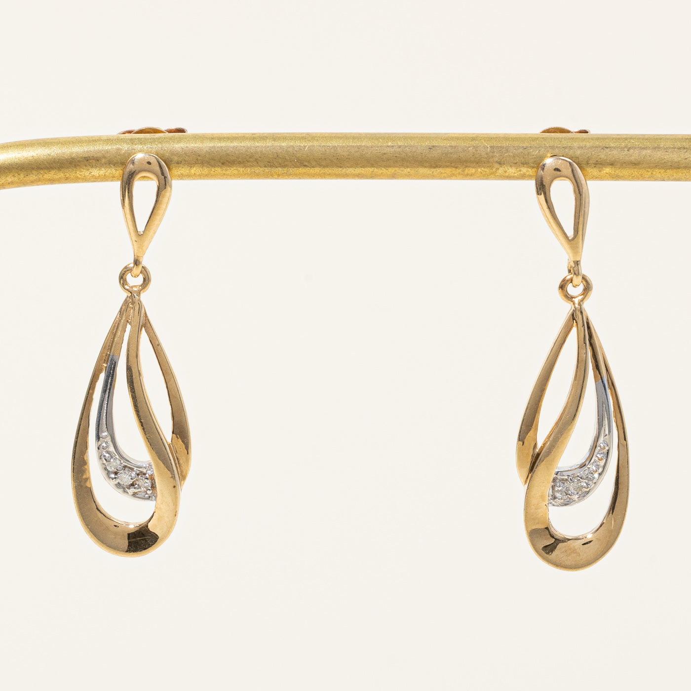 Diamond Drop Earrings | 0.07ctw |