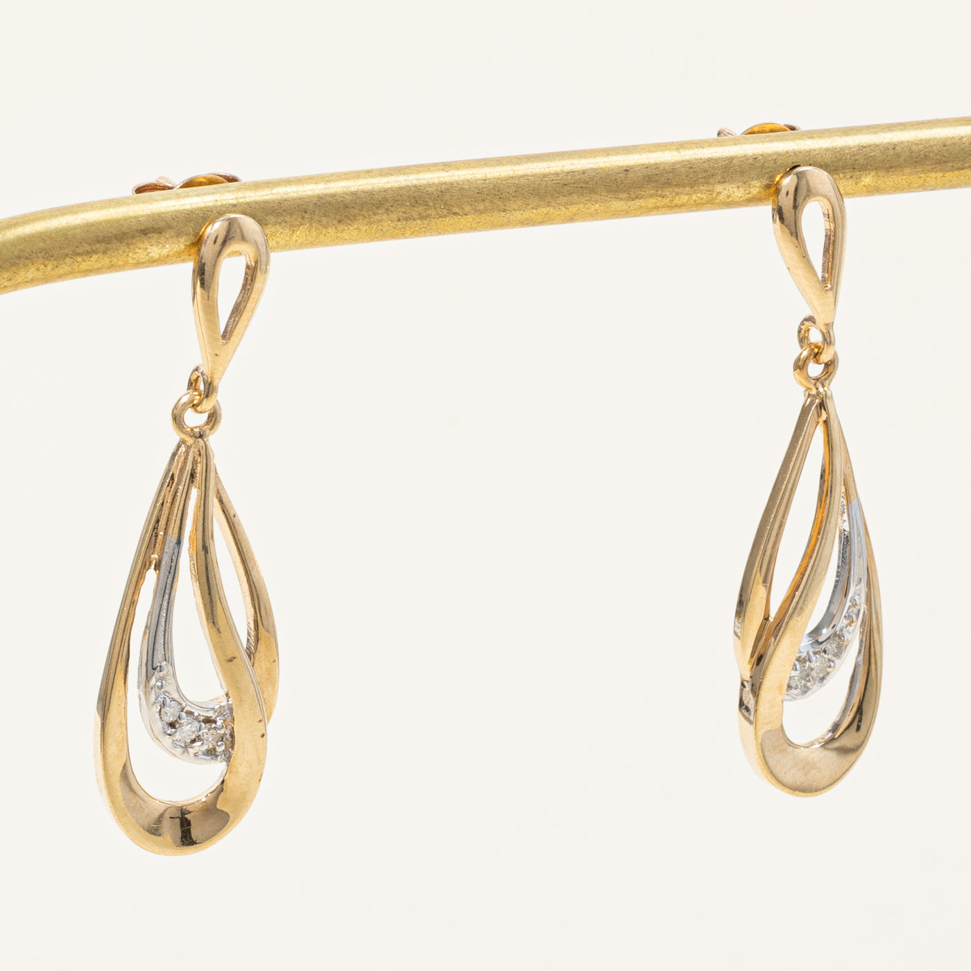 Diamond Drop Earrings | 0.07ctw |