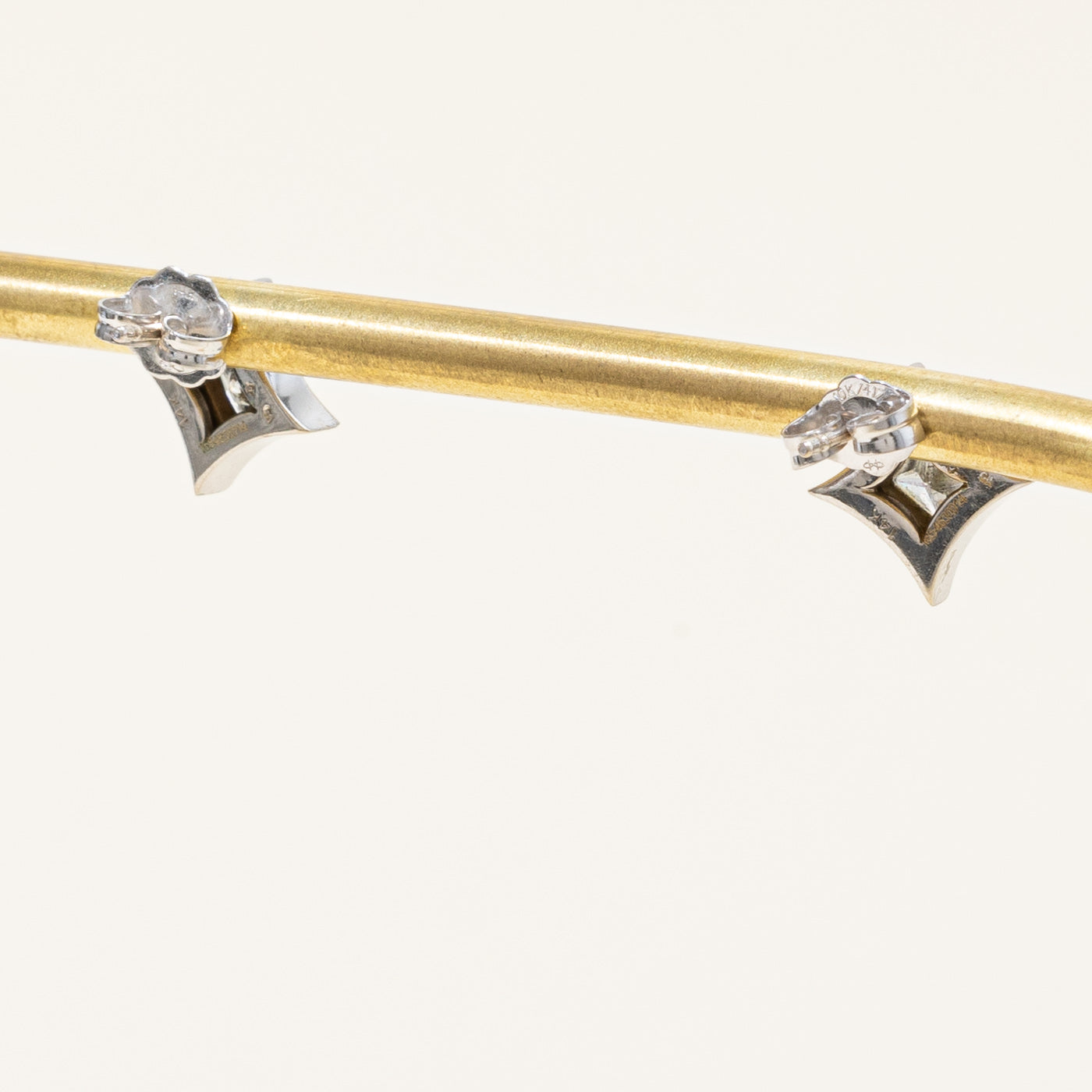 Princess Cut Diamond Earrings | 0.47ctw |