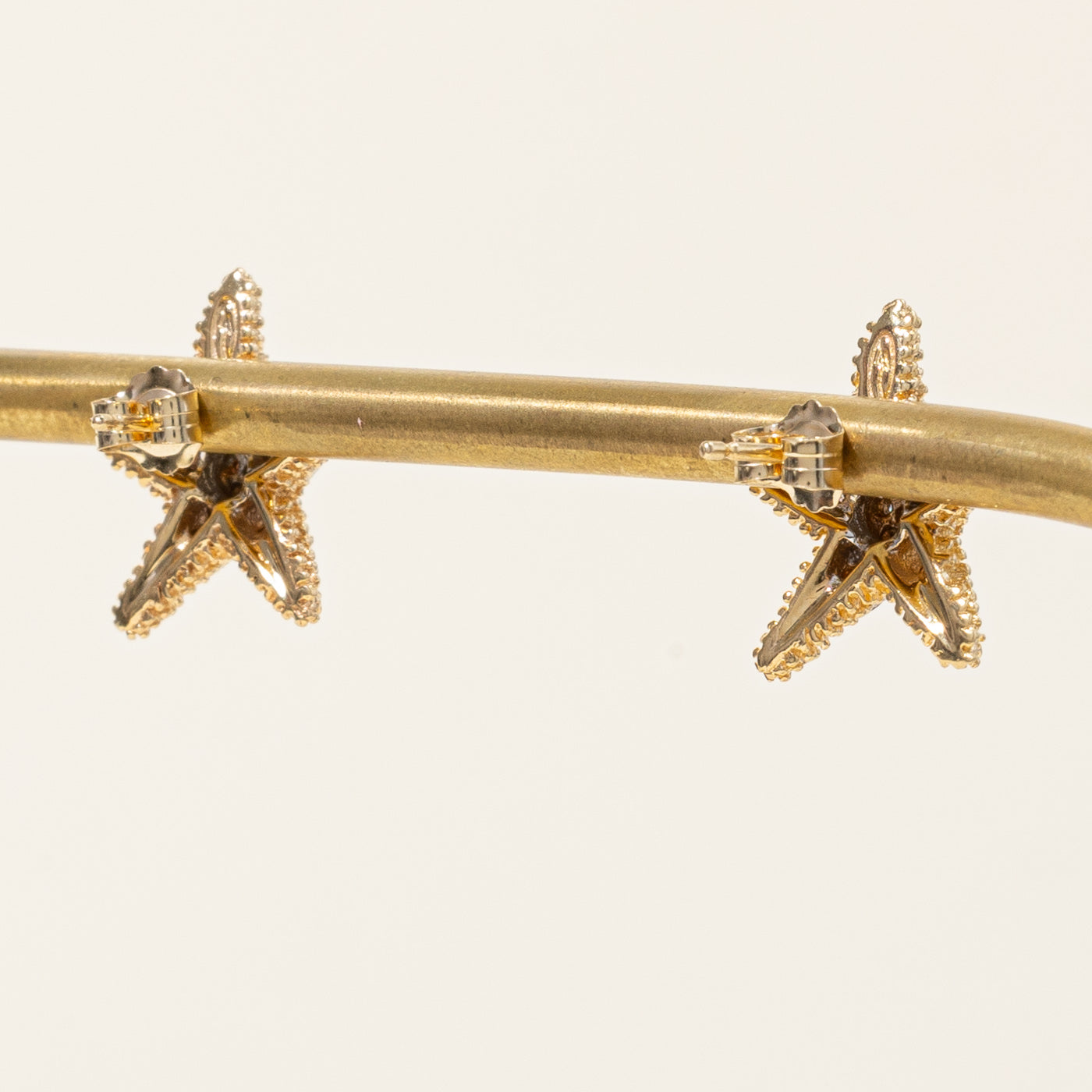 Diamond Star Fish Earrings | 0.09ctw |
