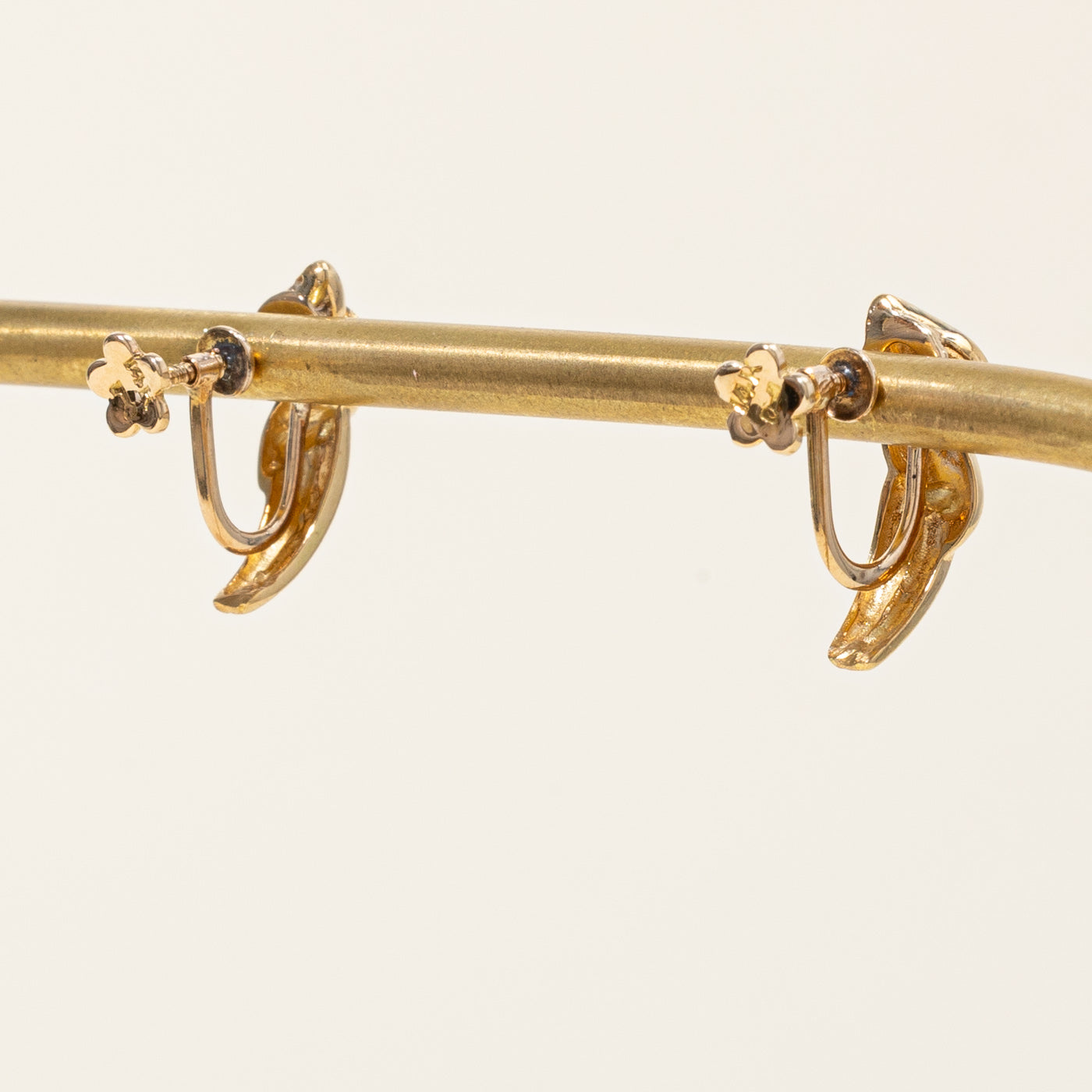 Diamond Half Huggie Clip On Earrings | 0.20ctw |