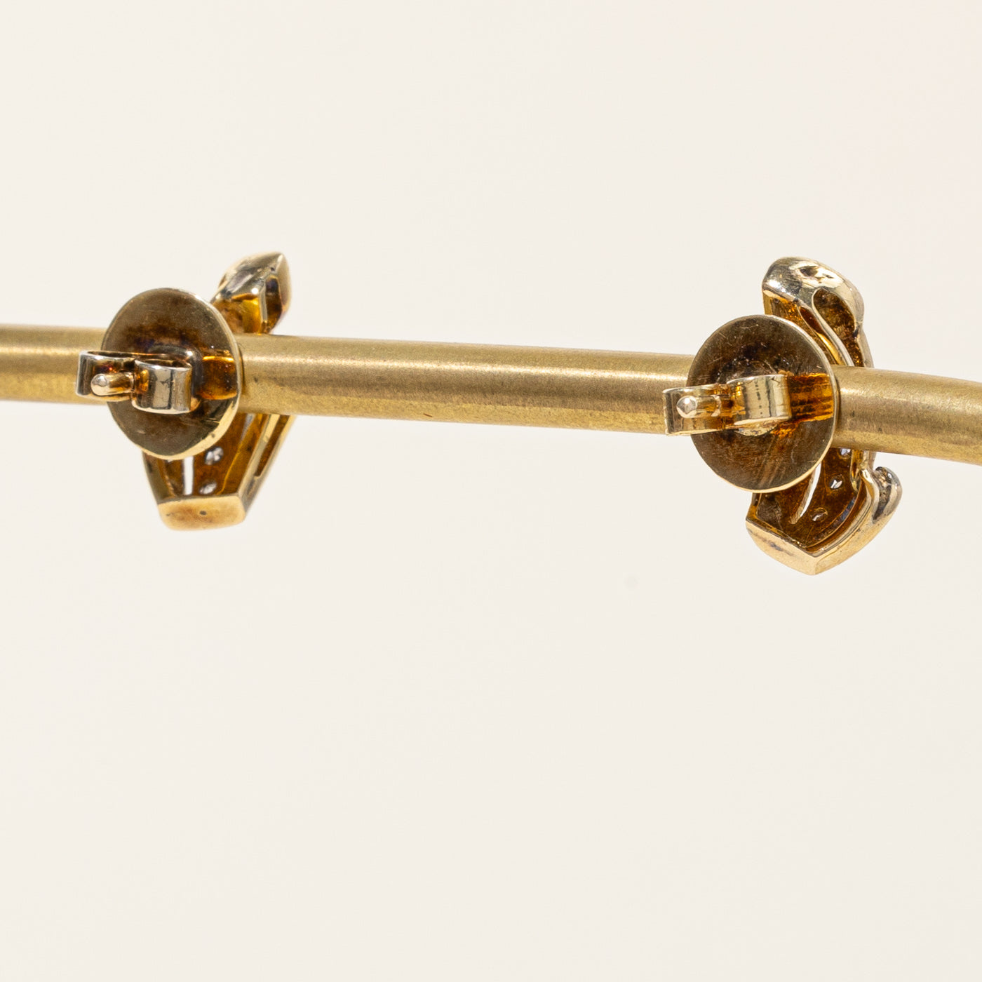 Diamond Abstract Stud Earrings | 0.19ctw |