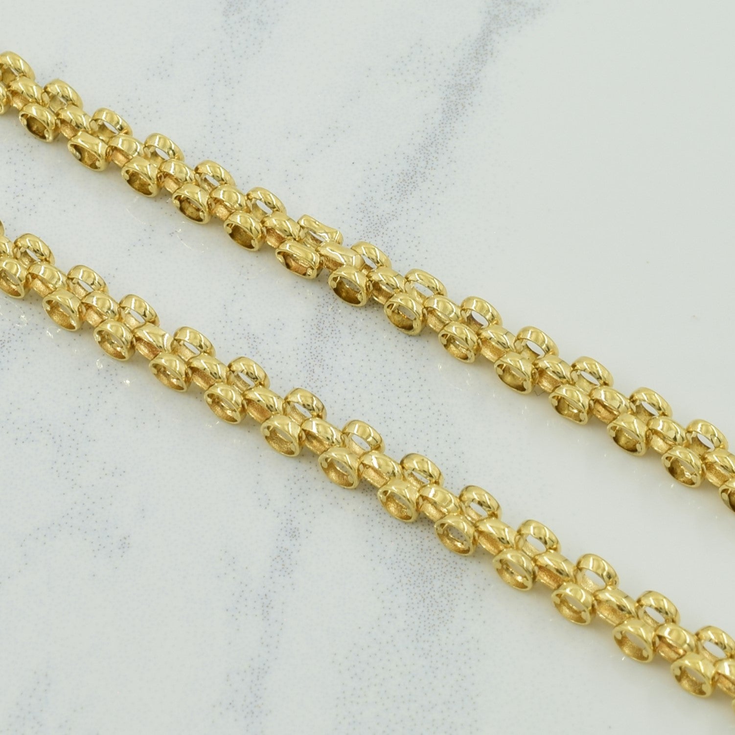 14k Yellow Gold Necklace | 15" |