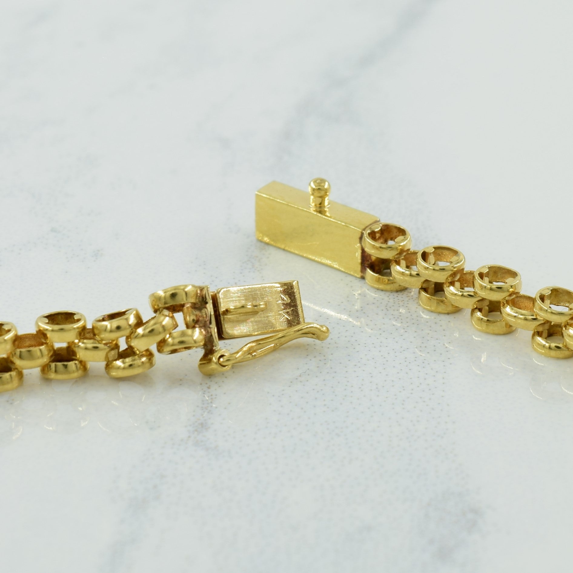 14k Yellow Gold Necklace | 15" |