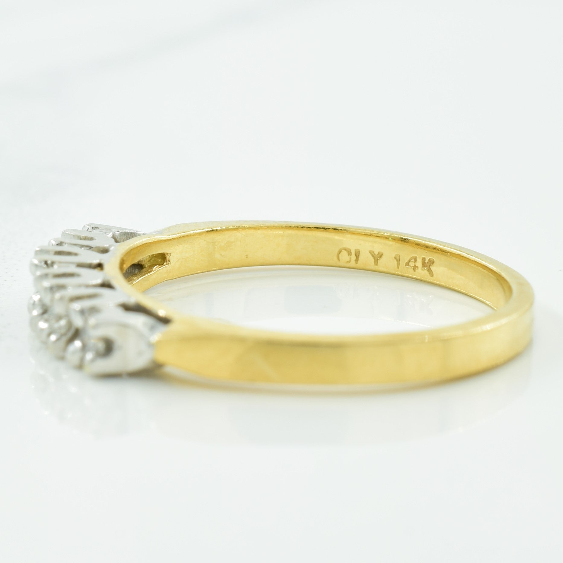 Five Stone Diamond Ring | 0.10ctw | SZ 6.25 |
