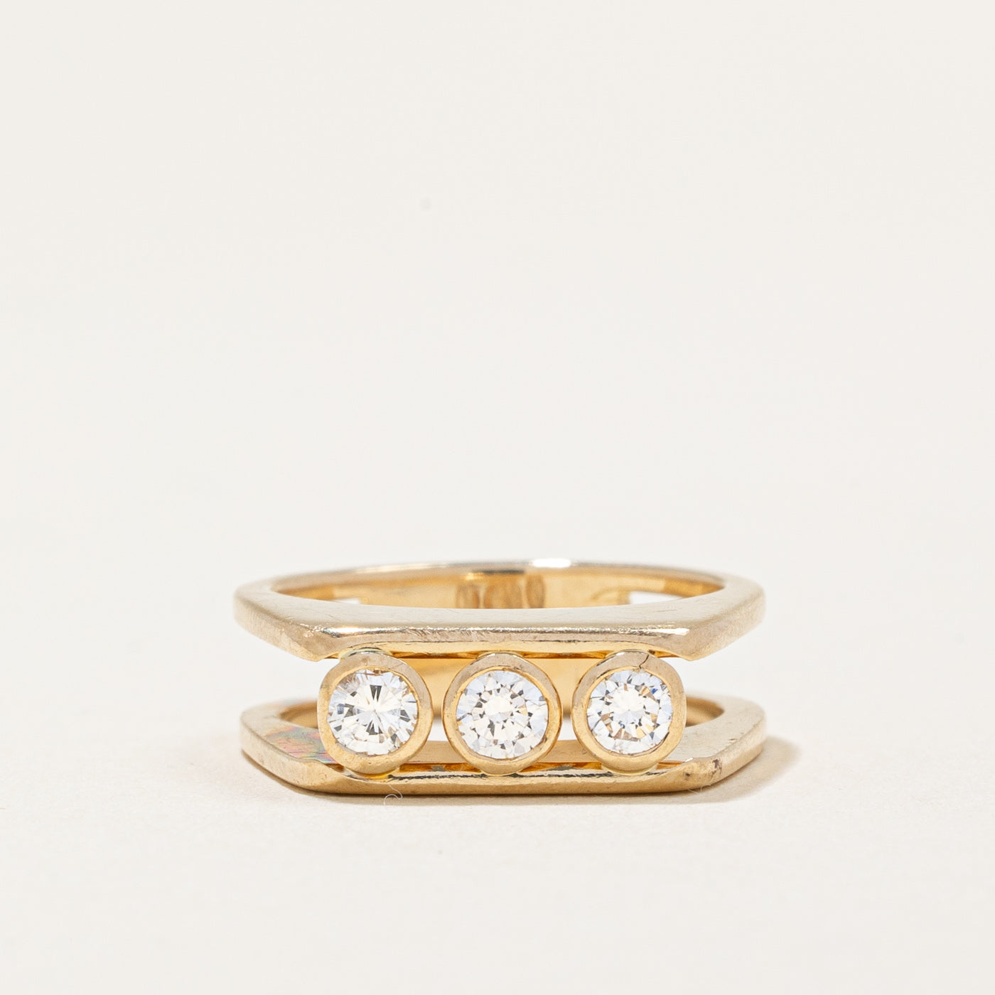 Three Stone Diamond Ring | 0.24ctw | SZ 3 |