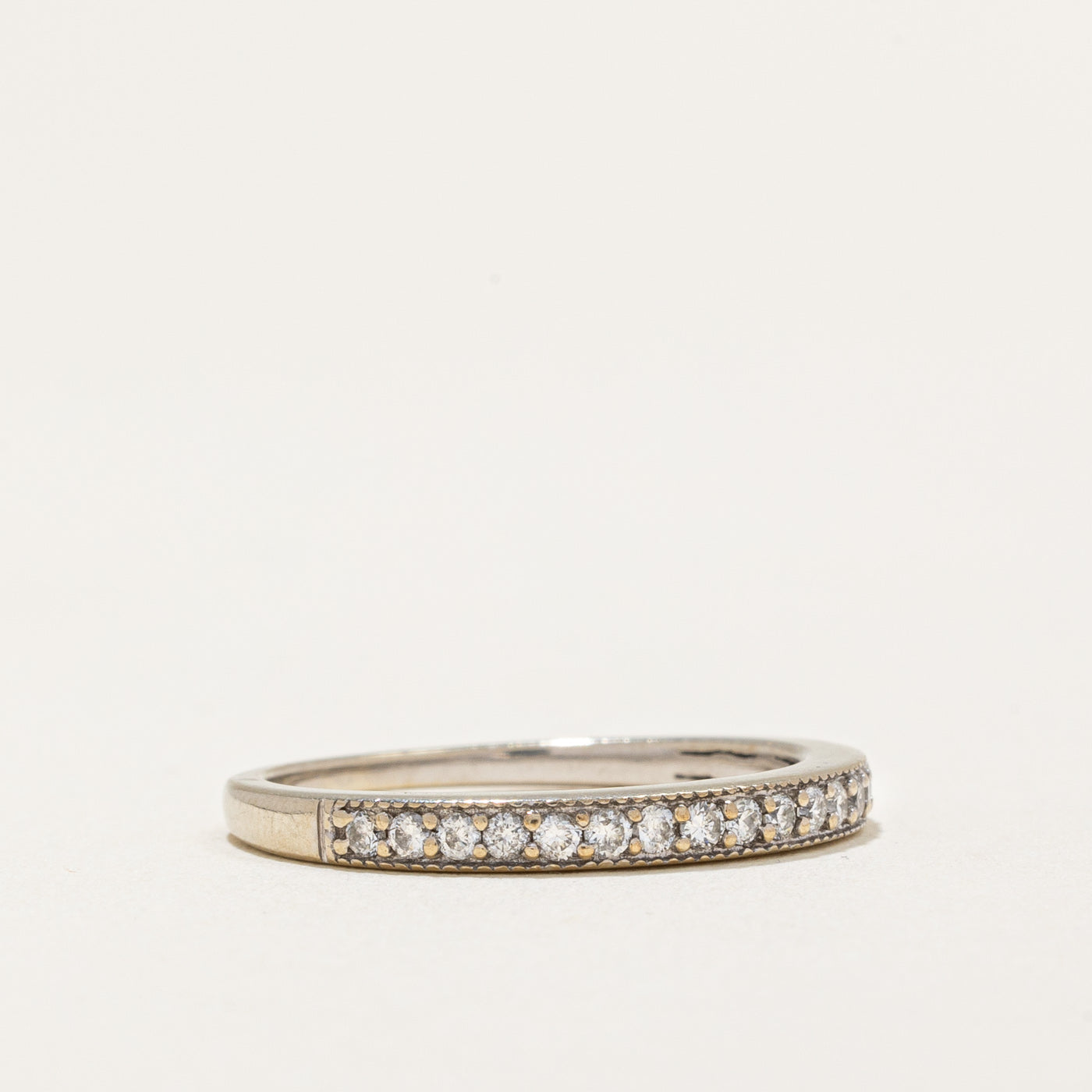 Diamond Semi Eternity Ring | 0.17ctw | SZ 6.25 |
