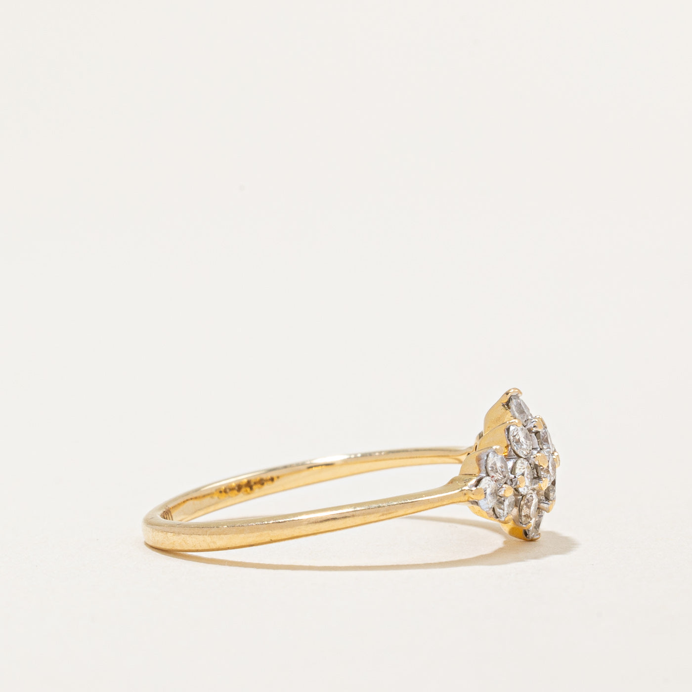 Diamond Cocktail Ring | 0.42ctw | SZ 6.75 |