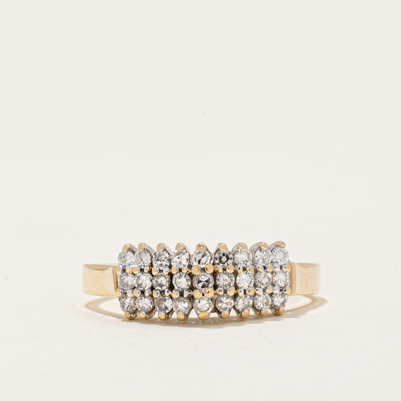 High Set Diamond Ring | 0.46ctw | SZ 8.5 |