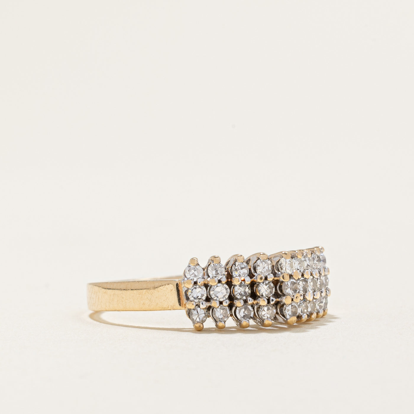 High Set Diamond Ring | 0.46ctw | SZ 8.5 |