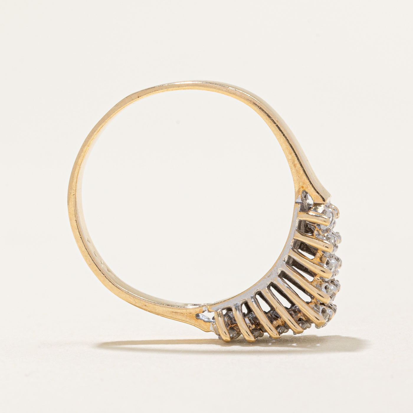 High Set Diamond Ring | 0.46ctw | SZ 8.5 |