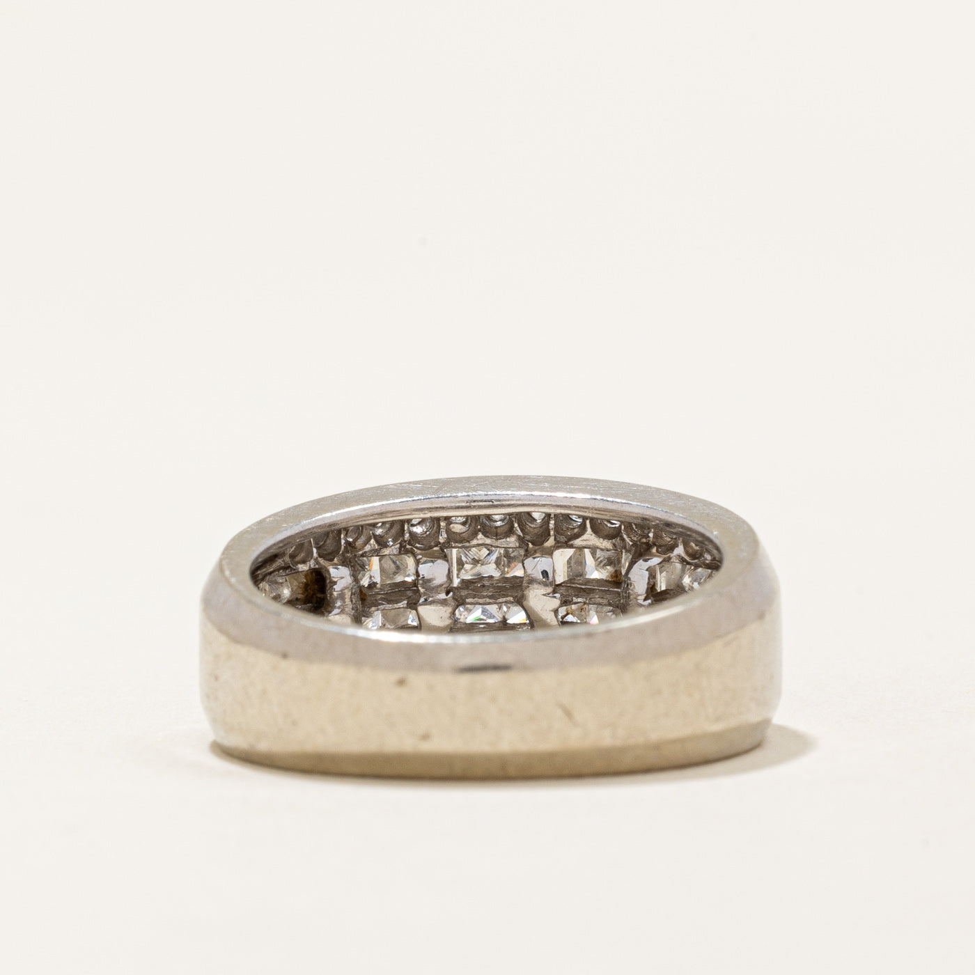 Diamond Cocktail Ring | 0.96ctw | SZ 6.75 |