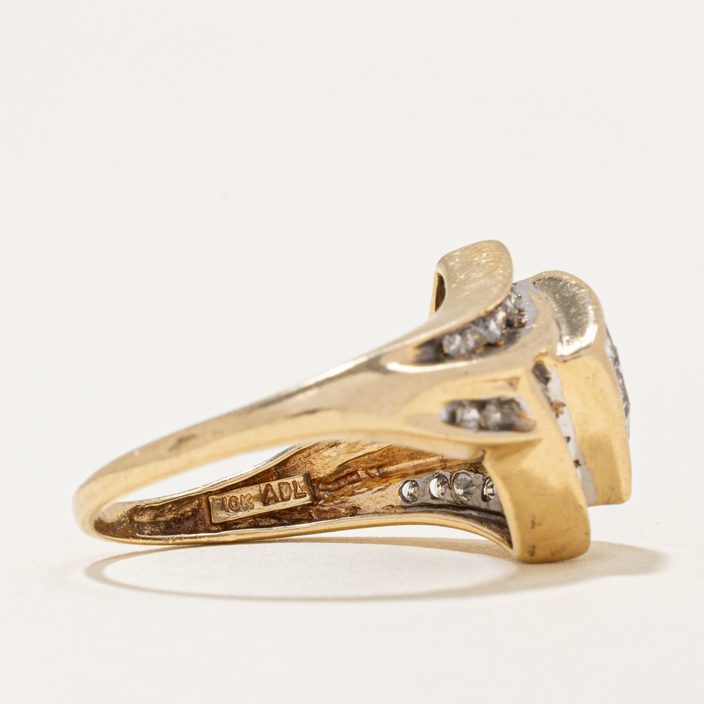 Diamond Cocktail Ring | 1.02ctw | SZ 7 |